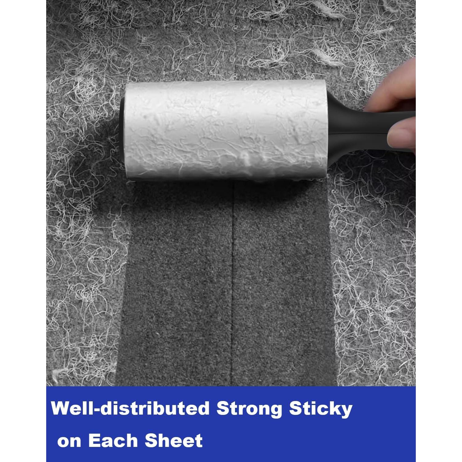 Rodillos para Pelusa Petqueen - 2 Mangos y 6 Rodillos, 560 Hojas