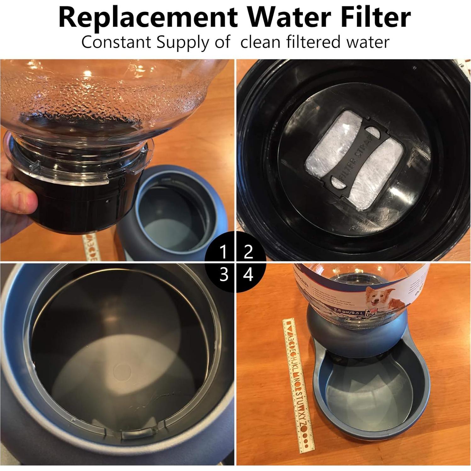 Filtro de Agua para Mascotas MyfatBOSS - 6 Unidades Carbón Activado