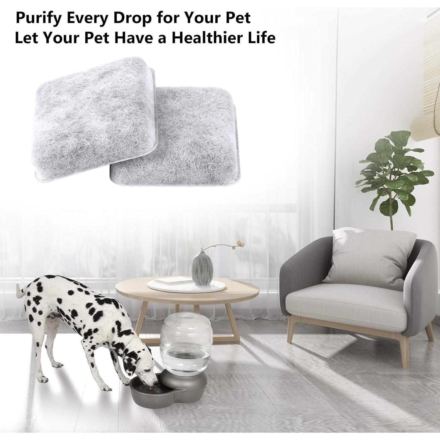 Filtro de Agua para Mascotas MyfatBOSS - 6 Unidades Carbón Activado