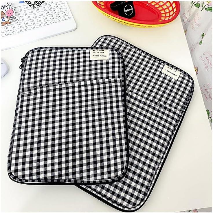 Funda para computadora portátil Tooe 11" Negra Y2K Coquette