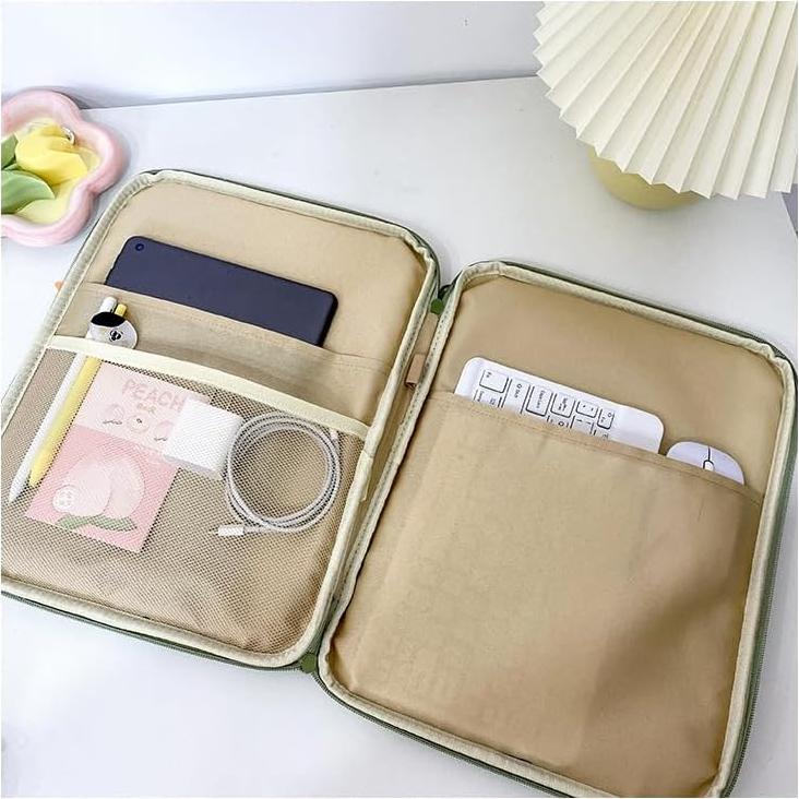 Funda para computadora portátil Tooe 11" Negra Y2K Coquette