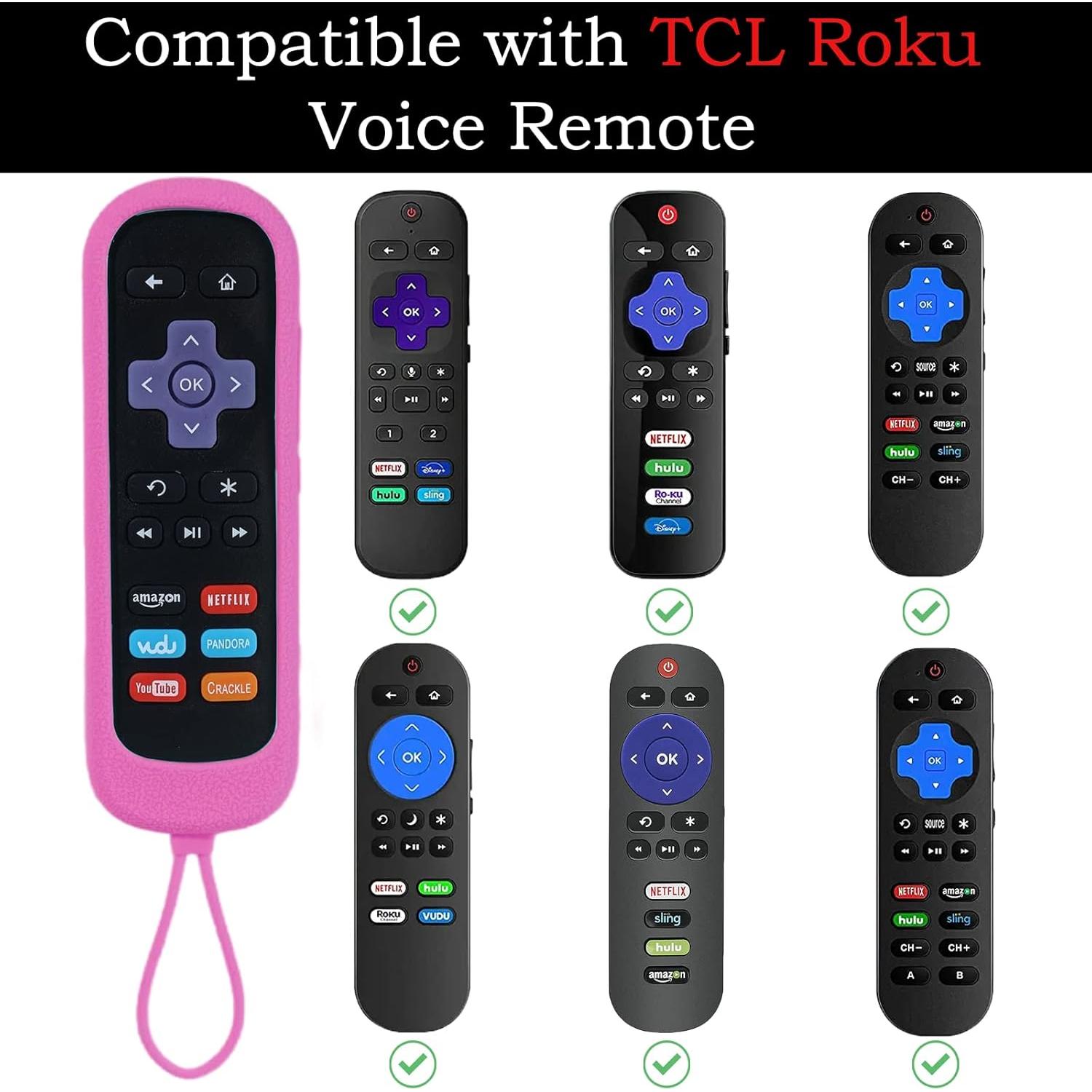 Funda Protectora de Silicona para Control Remoto Roku Gavyqier