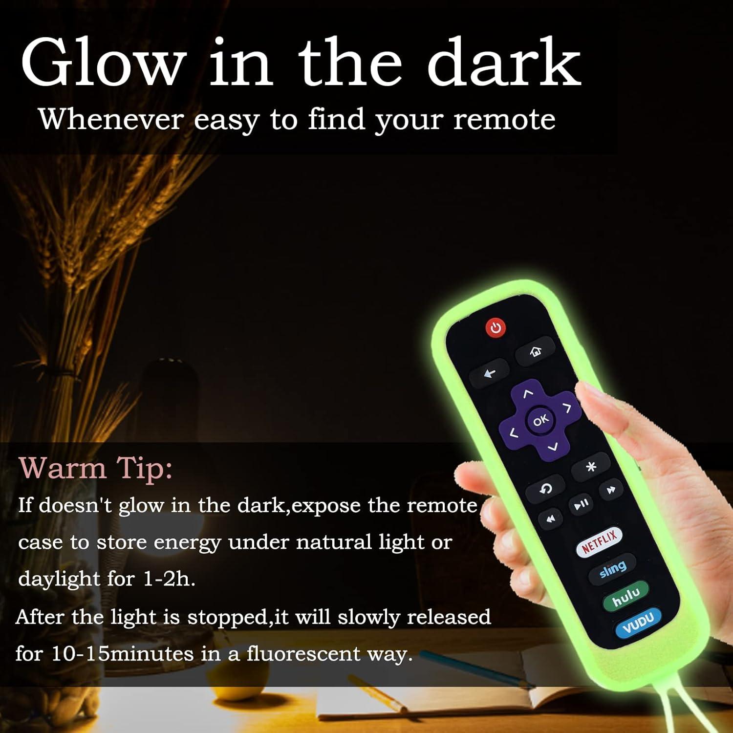 Funda Protectora de Silicona para Control Remoto Roku Gavyqier