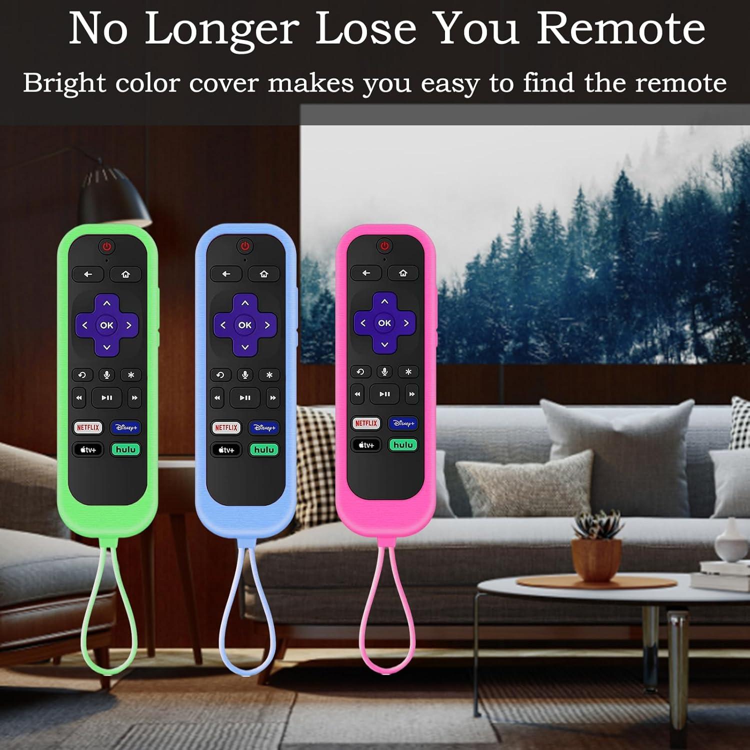 Funda Protectora de Silicona para Control Remoto Roku Gavyqier