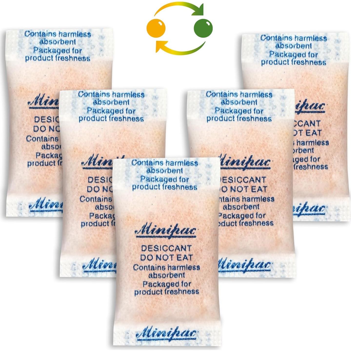 300 Paquetes de Gel de Sílice Deshidratante LotFancy 0.5g