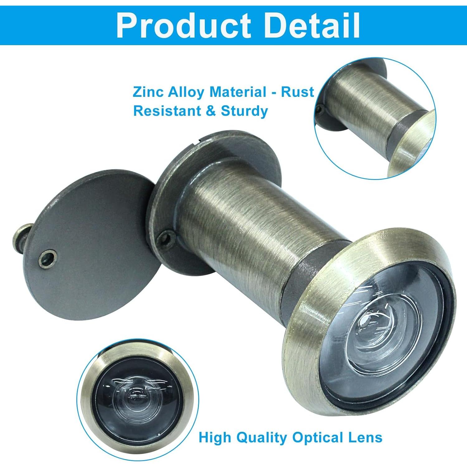 Mirilla de Privacidad Giratoria Seimneire - Acabado Bronce Antiguo