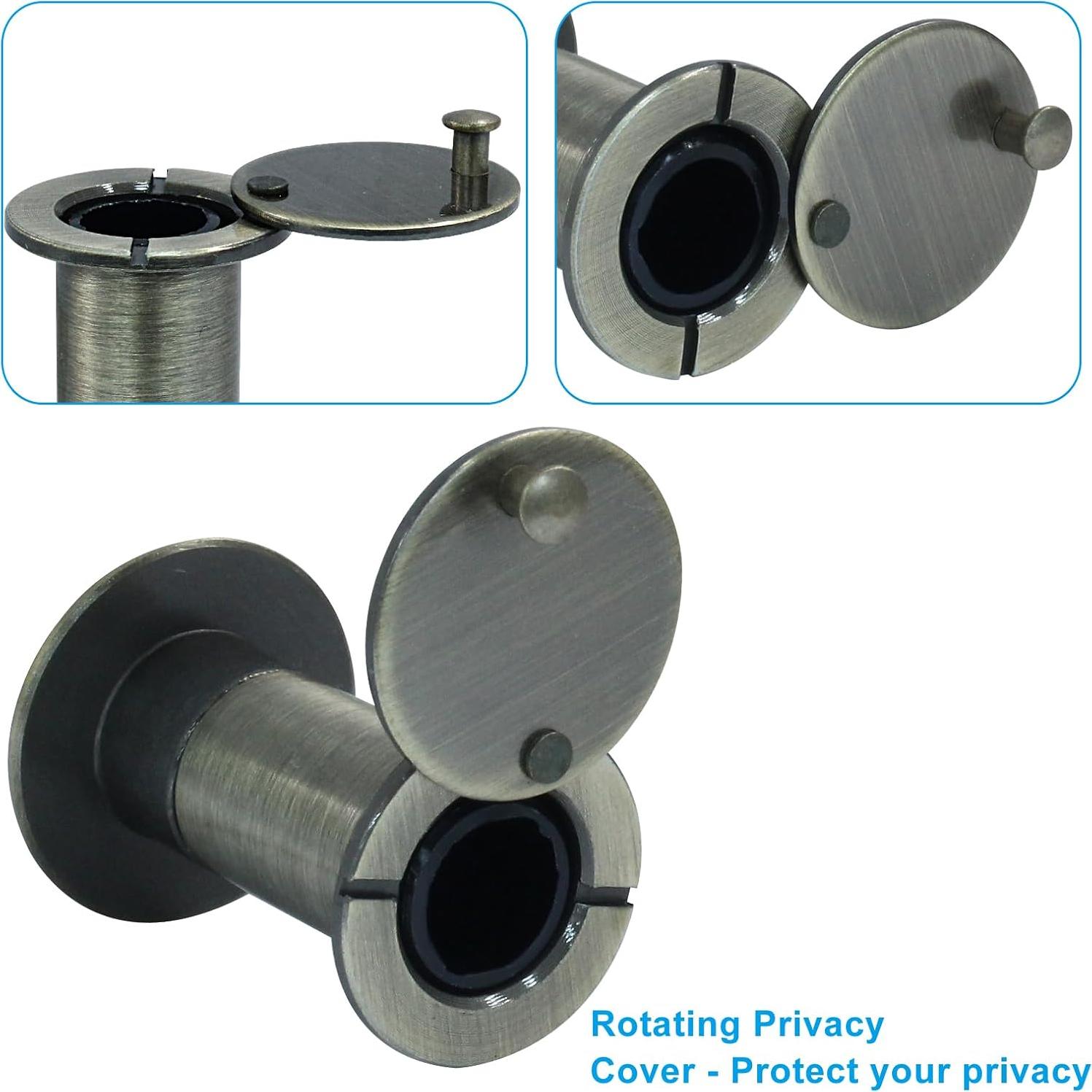 Mirilla de Privacidad Giratoria Seimneire - Acabado Bronce Antiguo