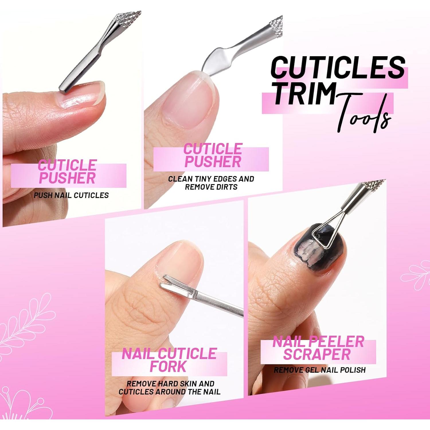 Kit de Cuidado de Uñas FANDAMEI - 8 Piezas Profesional