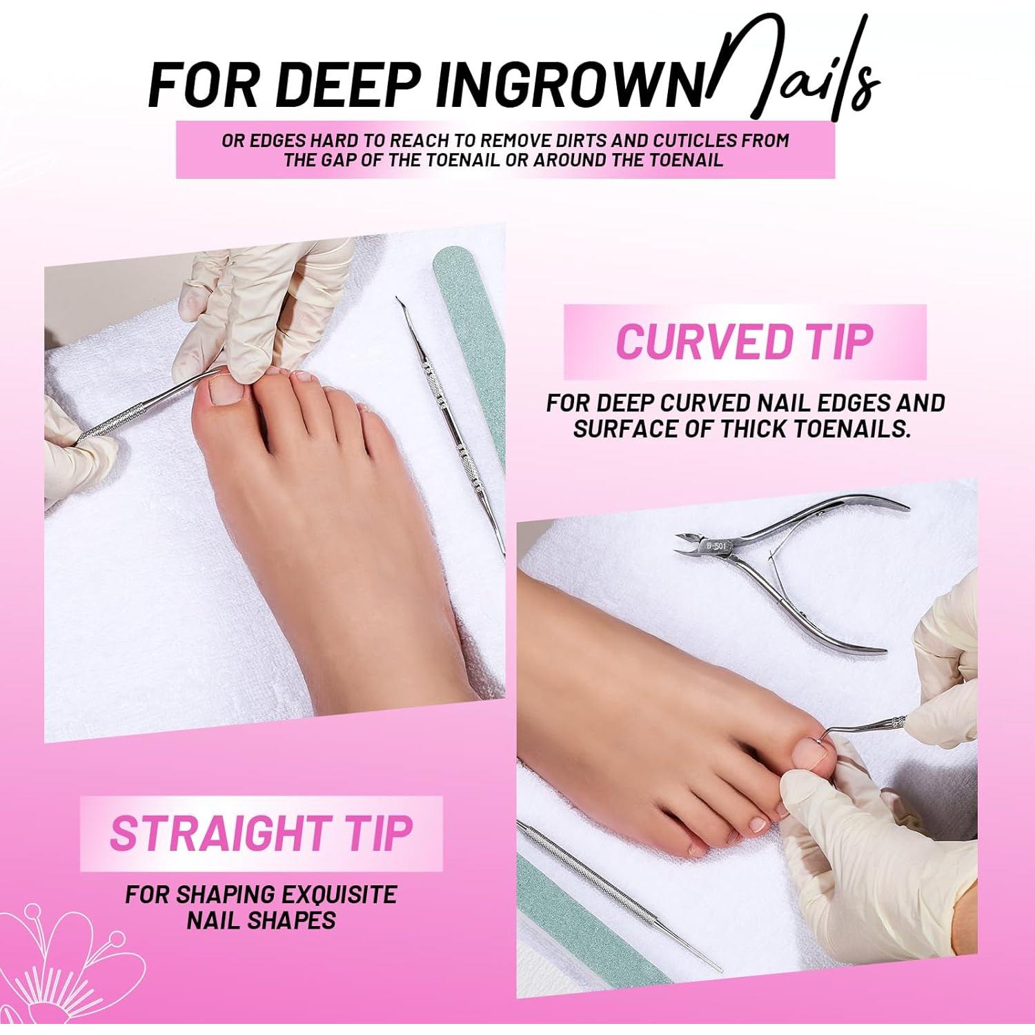 Kit de Cuidado de Uñas FANDAMEI - 8 Piezas Profesional