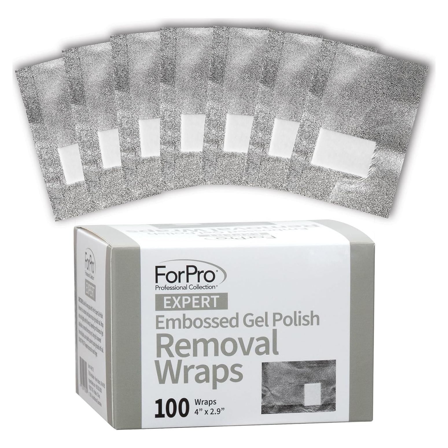 ForPro Expert Almohadillas para Remover Esmalte en Gel 100-Cuenta