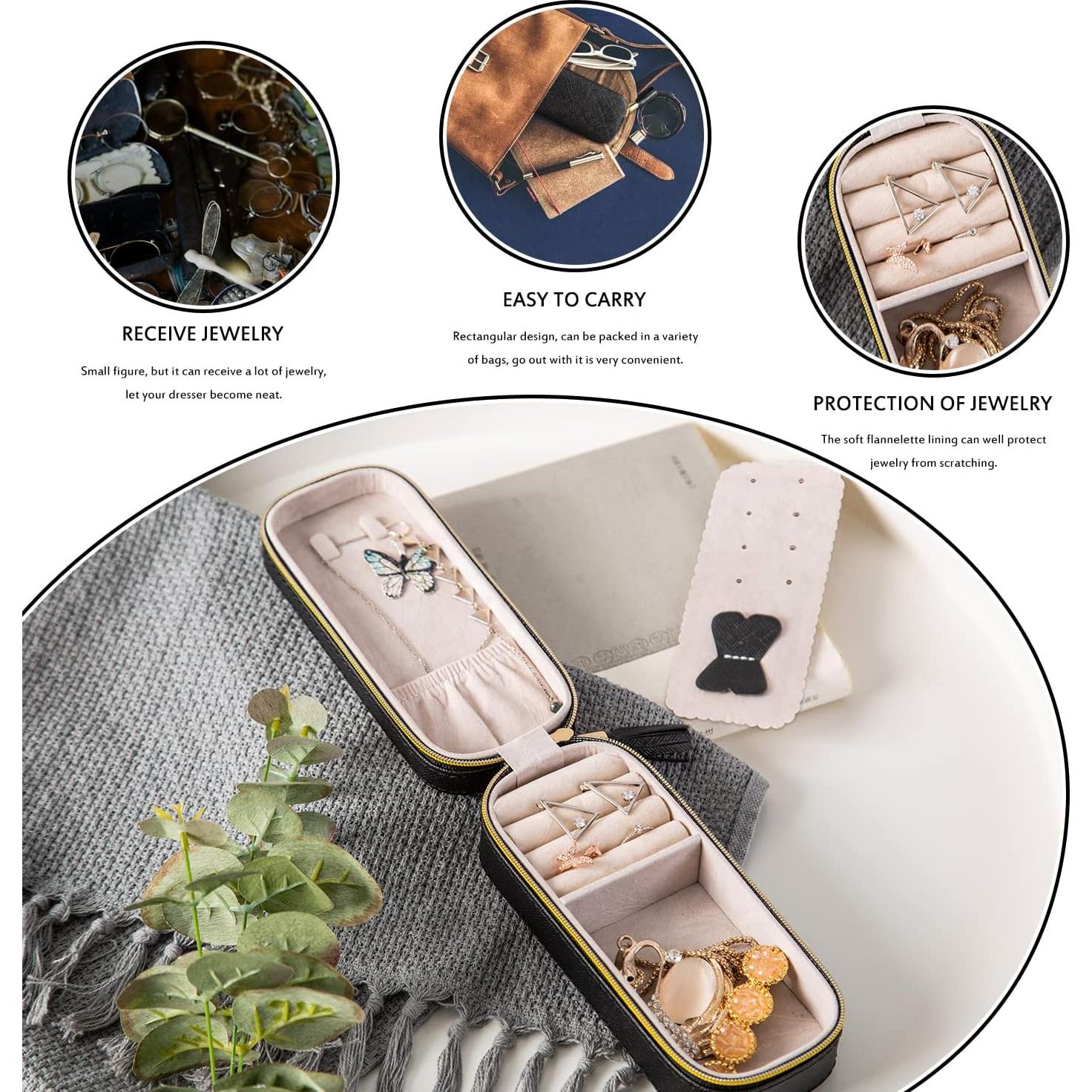 Caja Organizadora de Joyería BONNY DODO Pequeña Negra