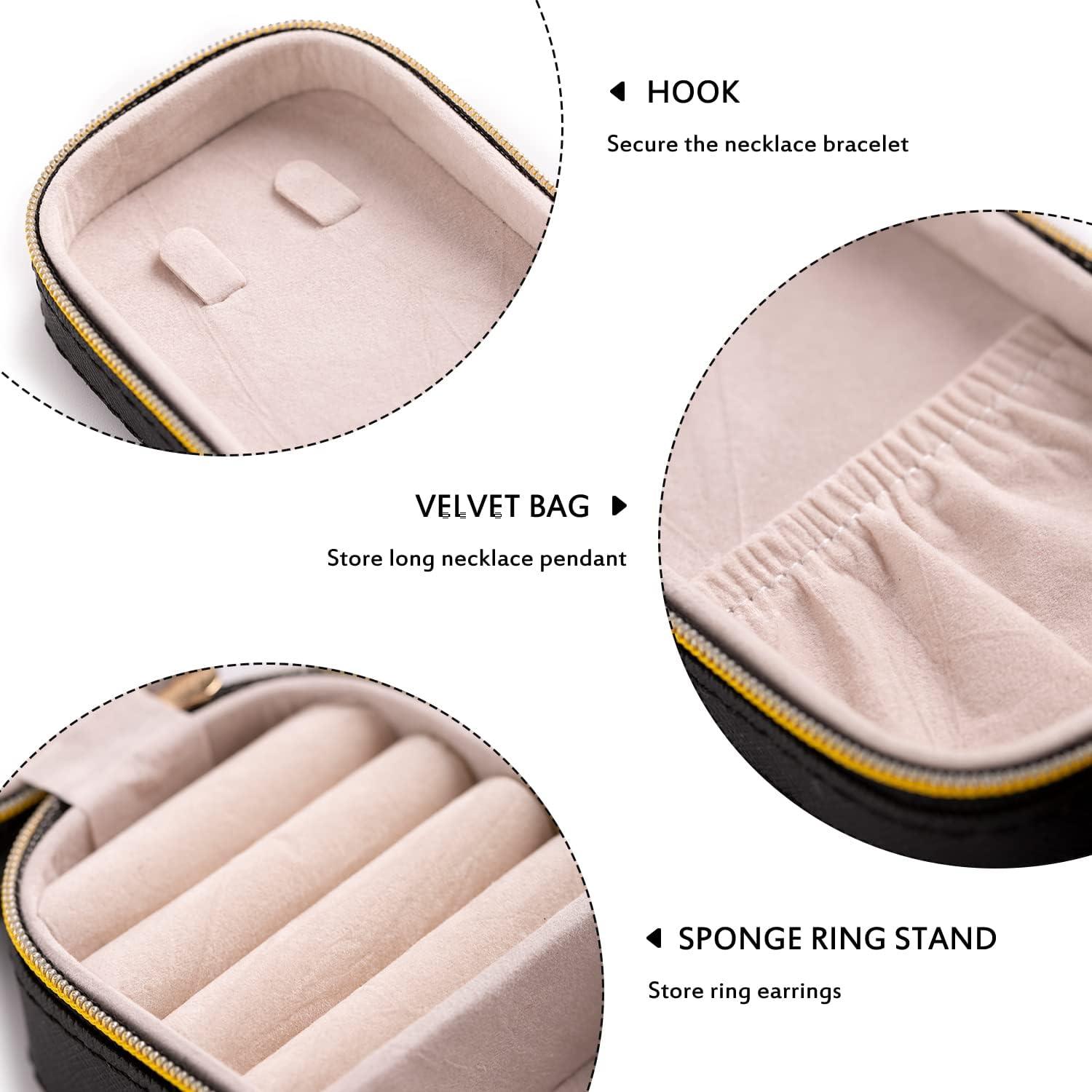 Caja Organizadora de Joyería BONNY DODO Pequeña Negra