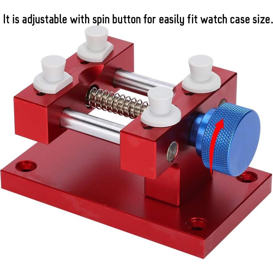 Soporte Profesional para Relojes ZJchao, Ajustable 80mm Rojo