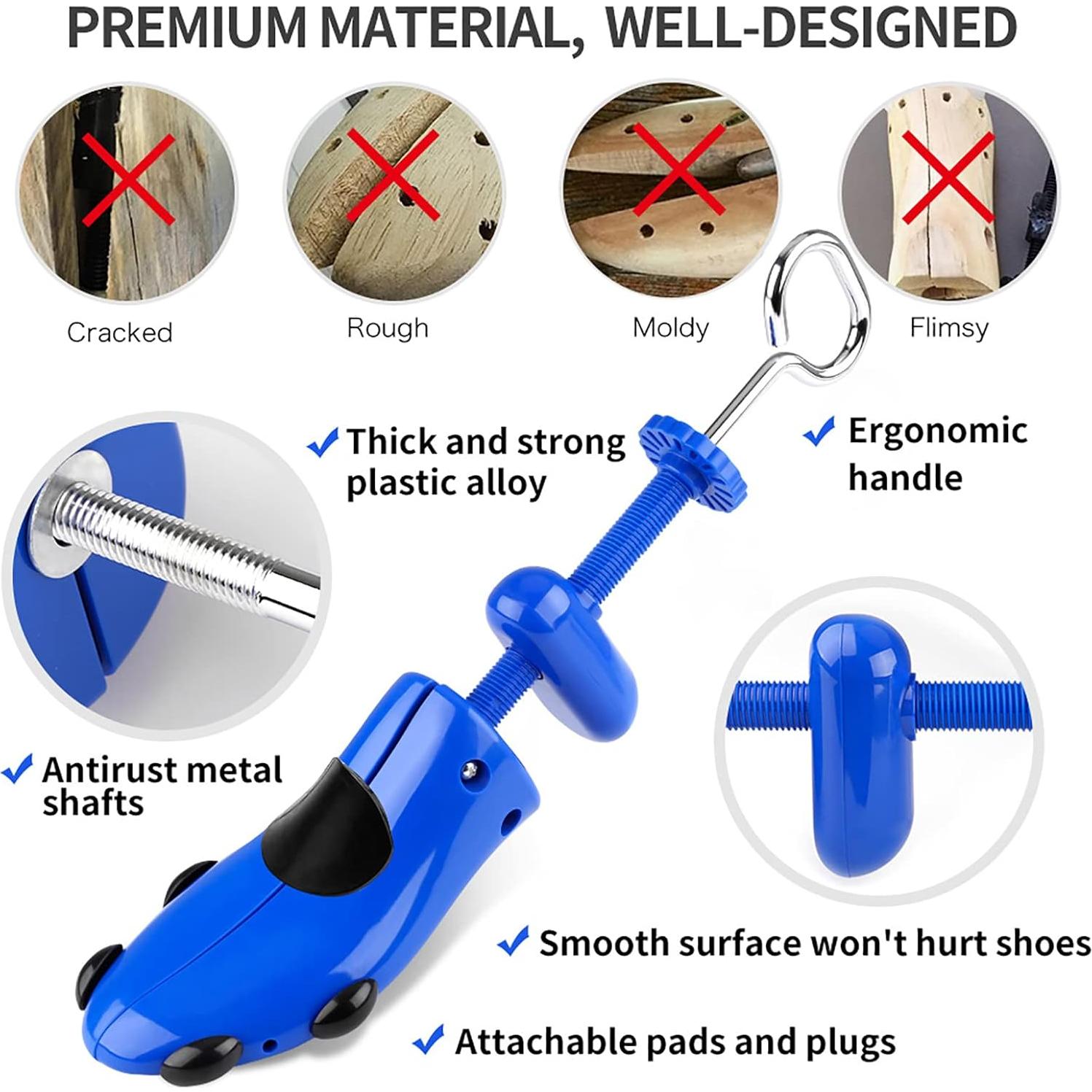 Estirador de Zapatos Yalumo Ajustable para Hombres Talla 9.5-13