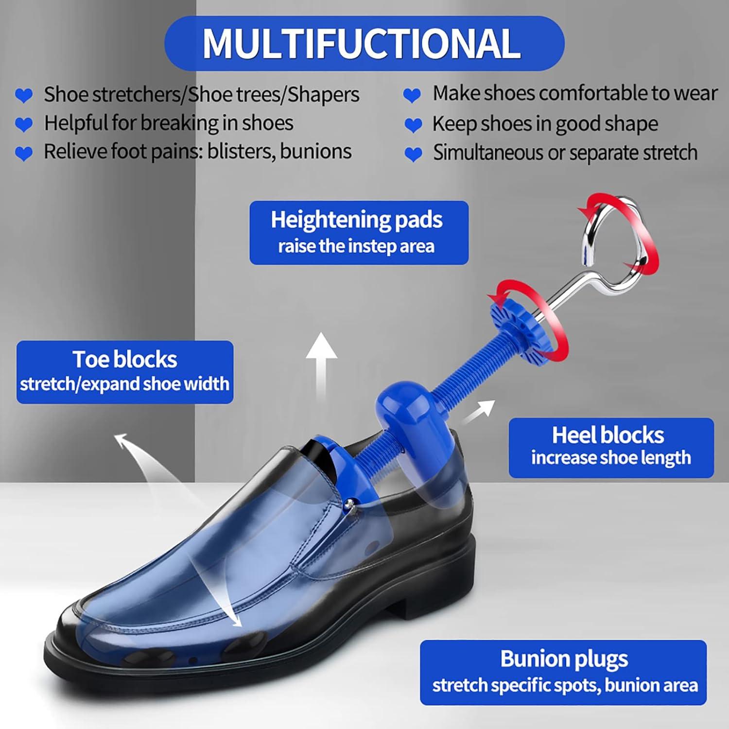 Estirador de Zapatos Yalumo Ajustable para Hombres Talla 9.5-13