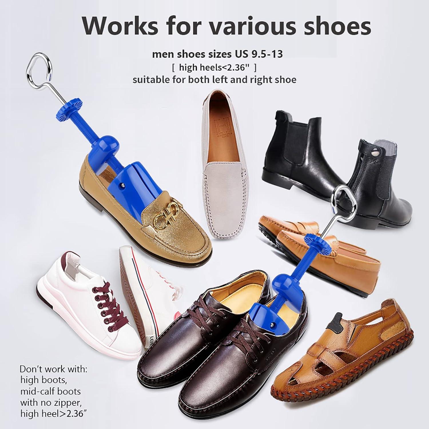 Estirador de Zapatos Yalumo Ajustable para Hombres Talla 9.5-13