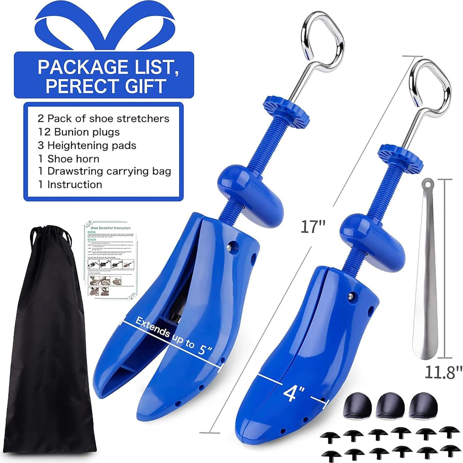 Estirador de Zapatos Yalumo Ajustable para Hombres Talla 9.5-13