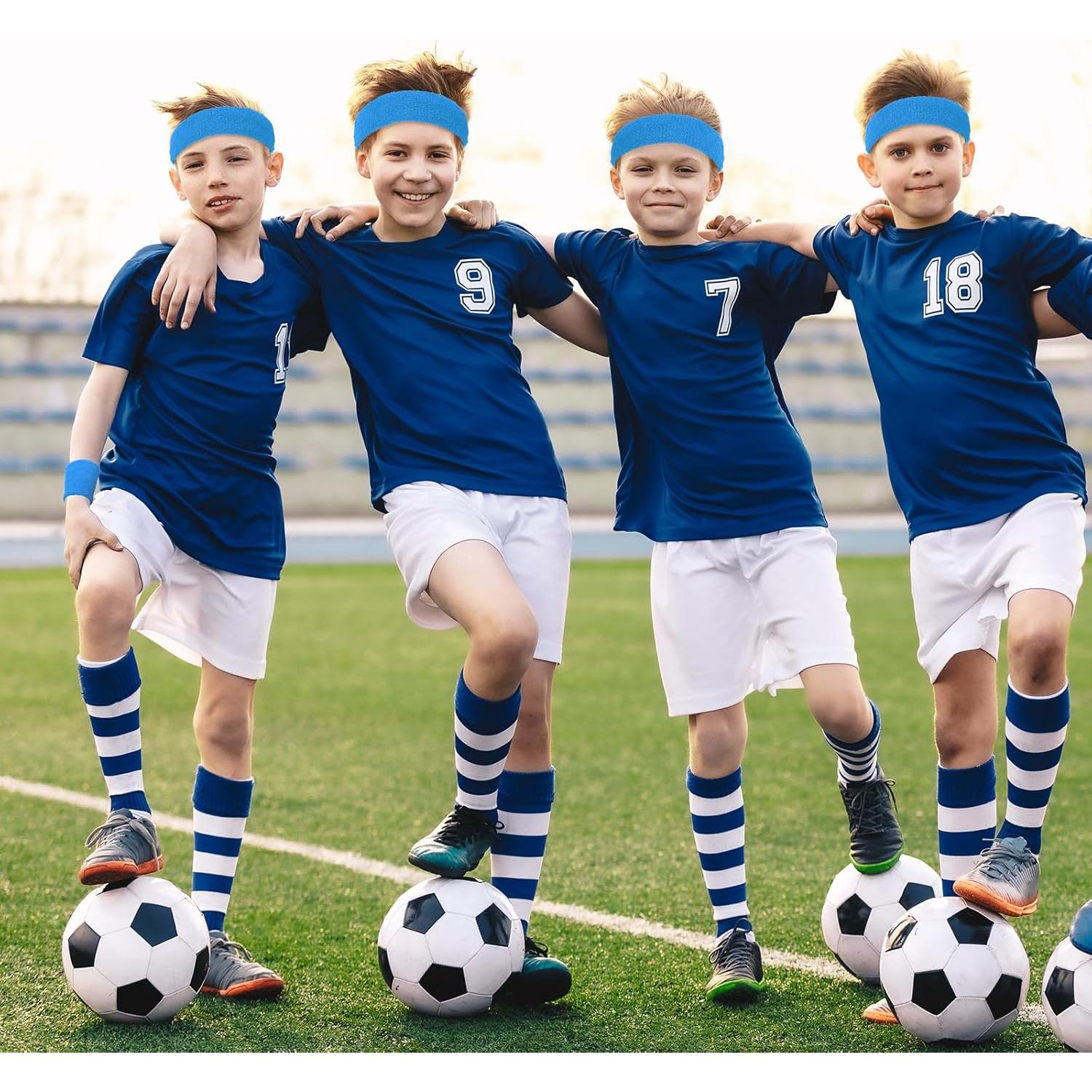 Conjunto de Muñequera y Diademas Neón Bememo para Niños