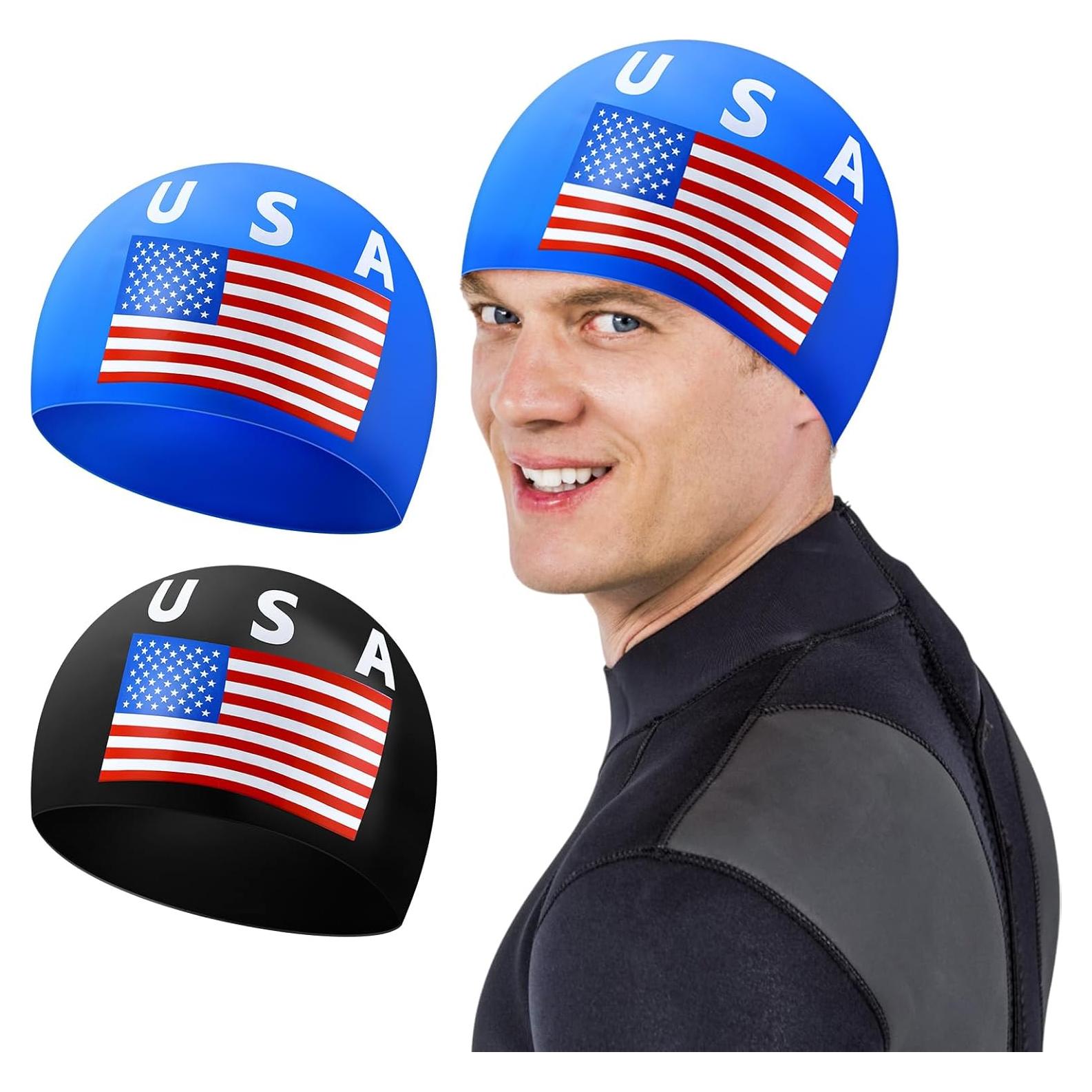 Gorro de natación de silicona Yearntown LNA0337 - 2 unidades