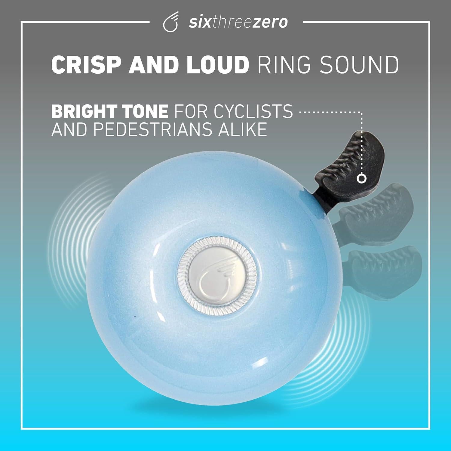 Campana Clásica para Bicicleta sixthreezero Unisex Azul Bebé