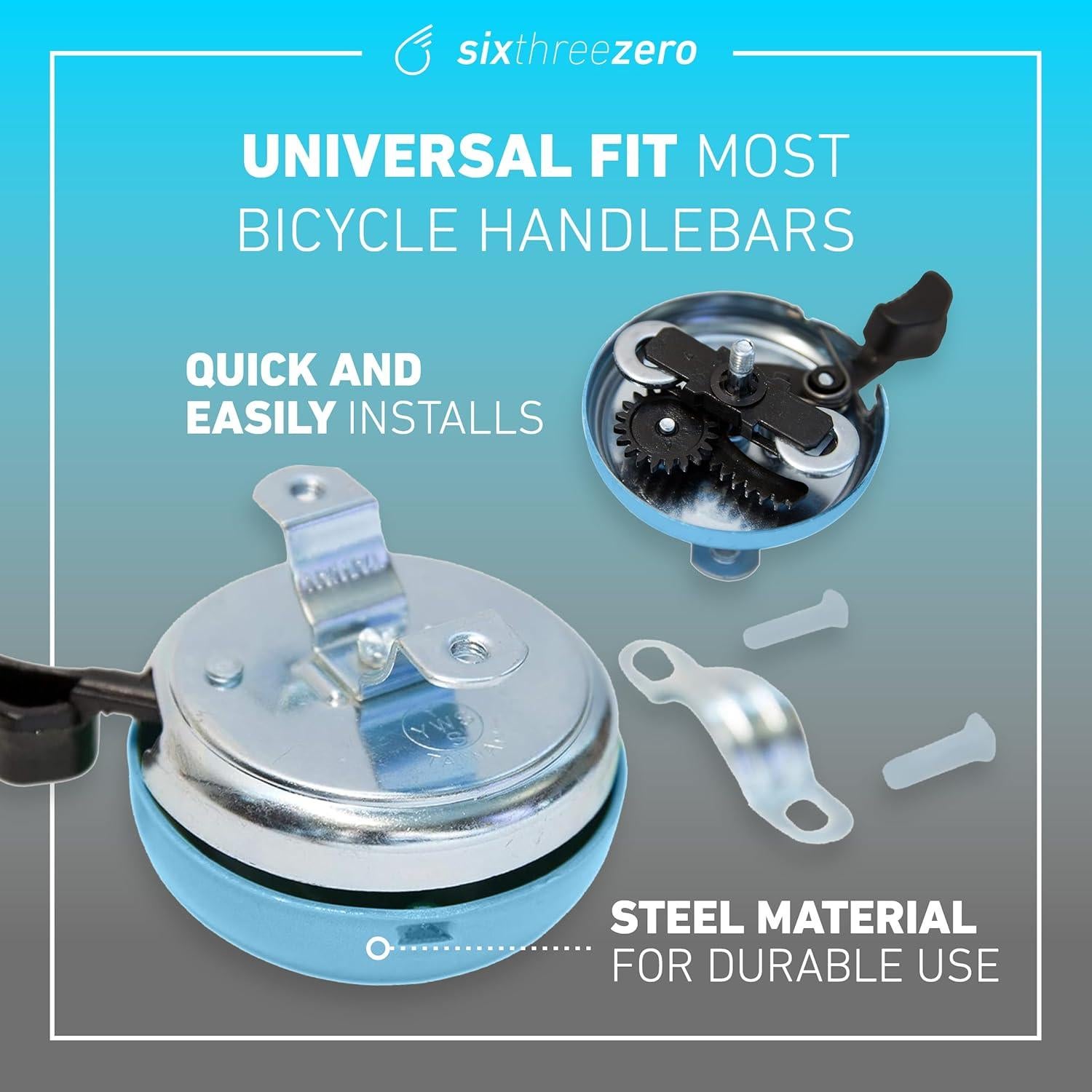 Campana Clásica para Bicicleta sixthreezero Unisex Azul Bebé