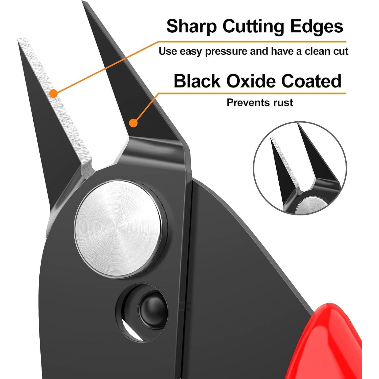 Cortador de Alambre BOENFU BF-170 Rojo 12.7 cm Precisión