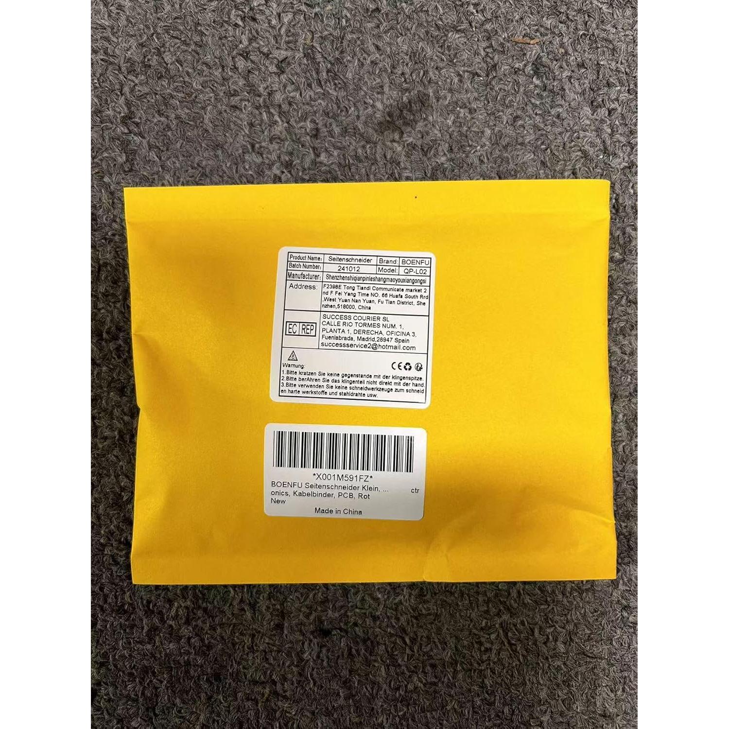 Cortador de Alambre BOENFU BF-170 Rojo 12.7 cm Precisión