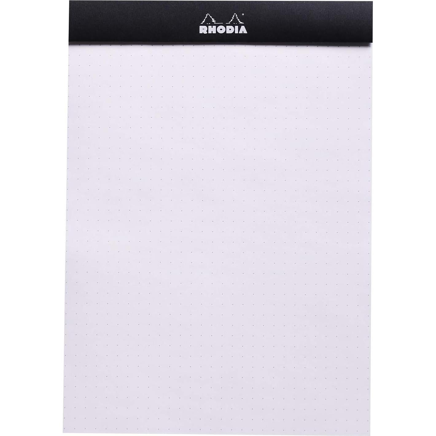 Bloc de Notas A5 Rhodia No. 16 Puntos Negro 80g 80 Hojas