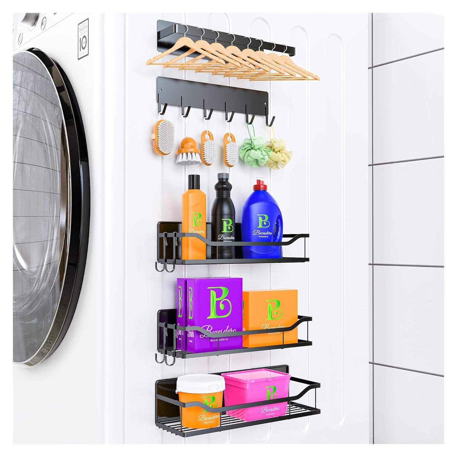 Estantes Magnéticos Bwesdero - Paquete de 5 para Cocina y Lavandería