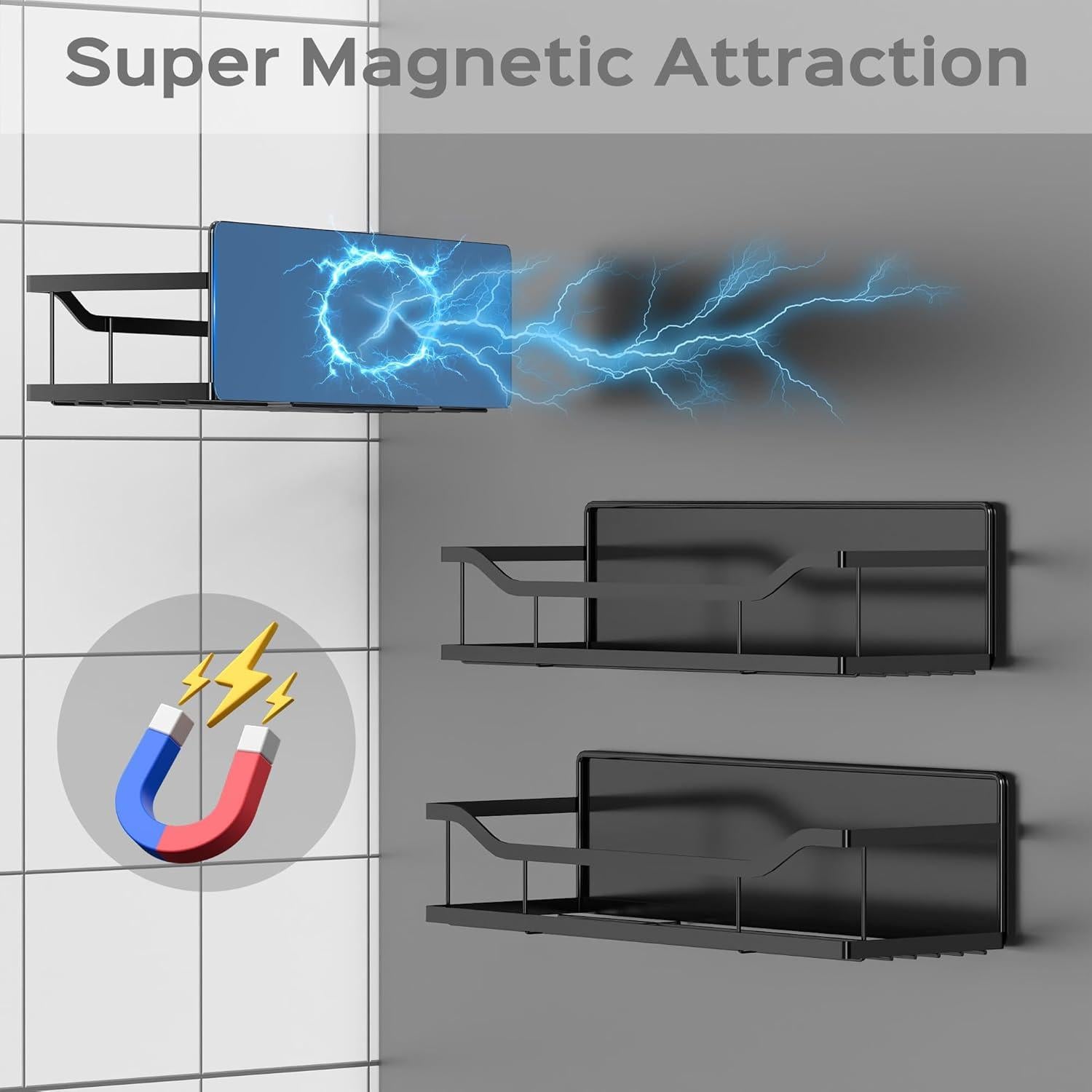 Estantes Magnéticos Bwesdero - Paquete de 5 para Cocina y Lavandería