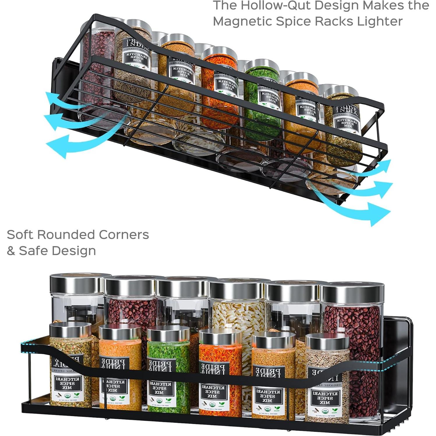 Estantes Magnéticos Bwesdero - Paquete de 5 para Cocina y Lavandería