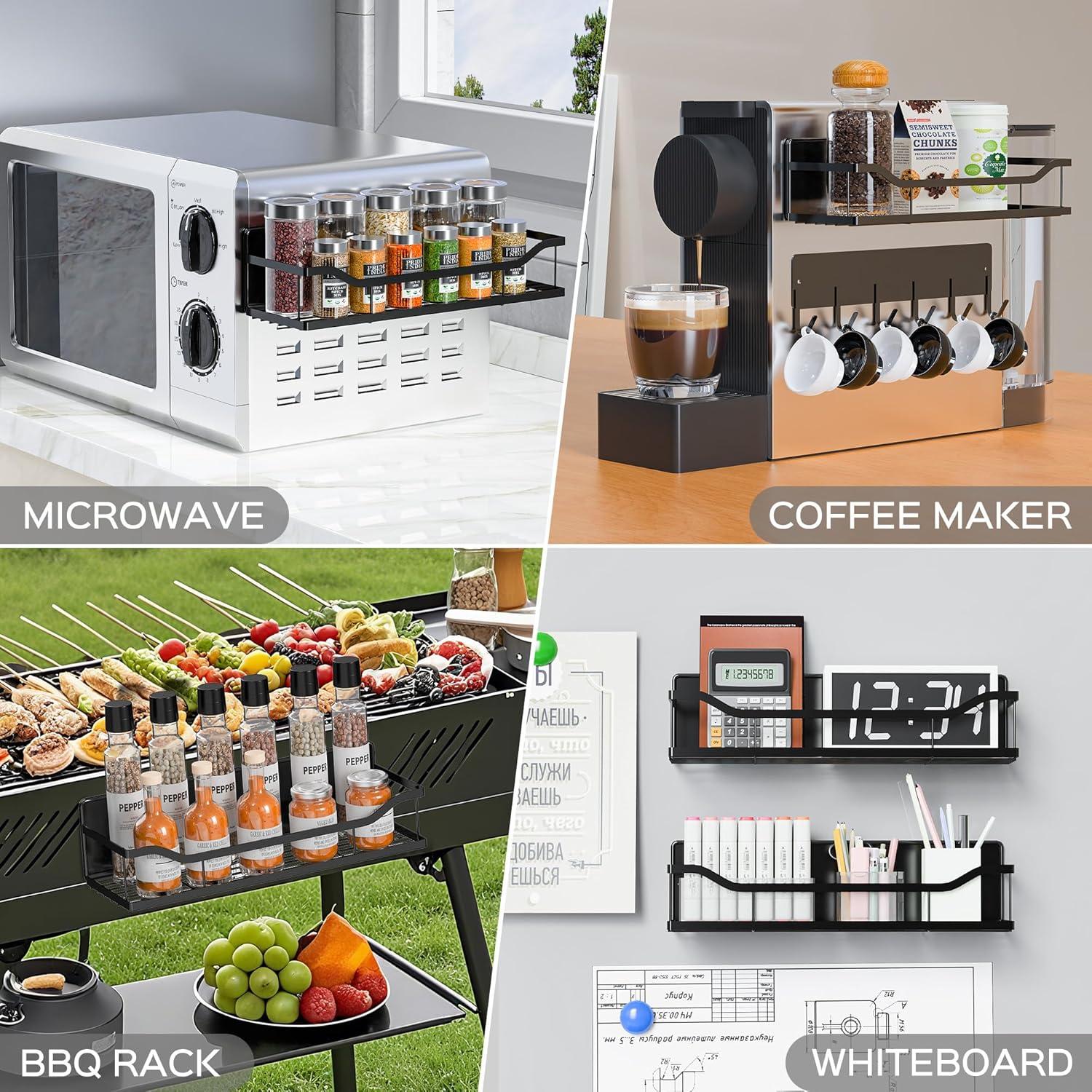 Estantes Magnéticos Bwesdero - Paquete de 5 para Cocina y Lavandería