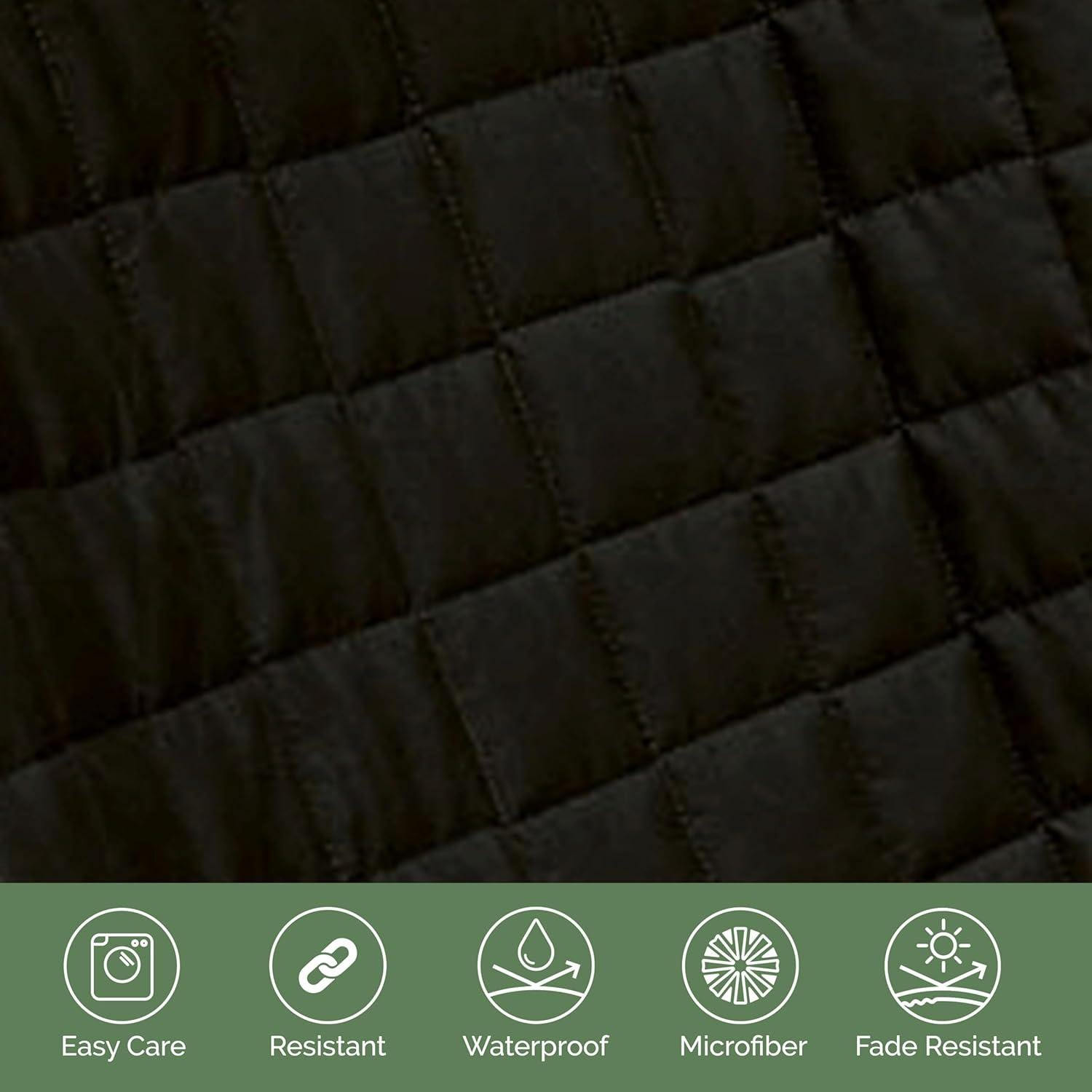 Cubierta de Asiento Delantero para Mascotas Elegant Comfort Negra