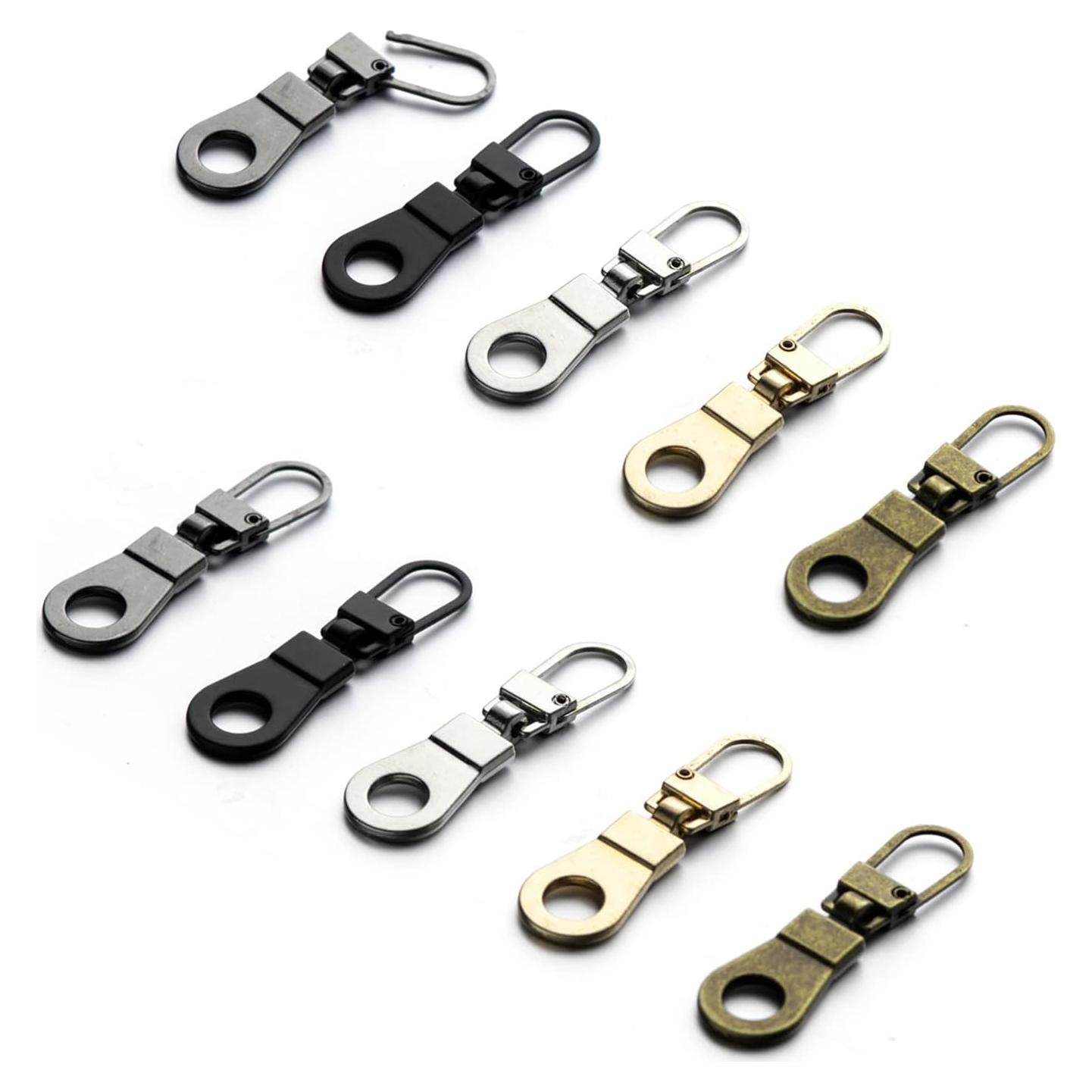 Tiradores de Cremallera Mizeer 10 Piezas Reemplazo 39mm