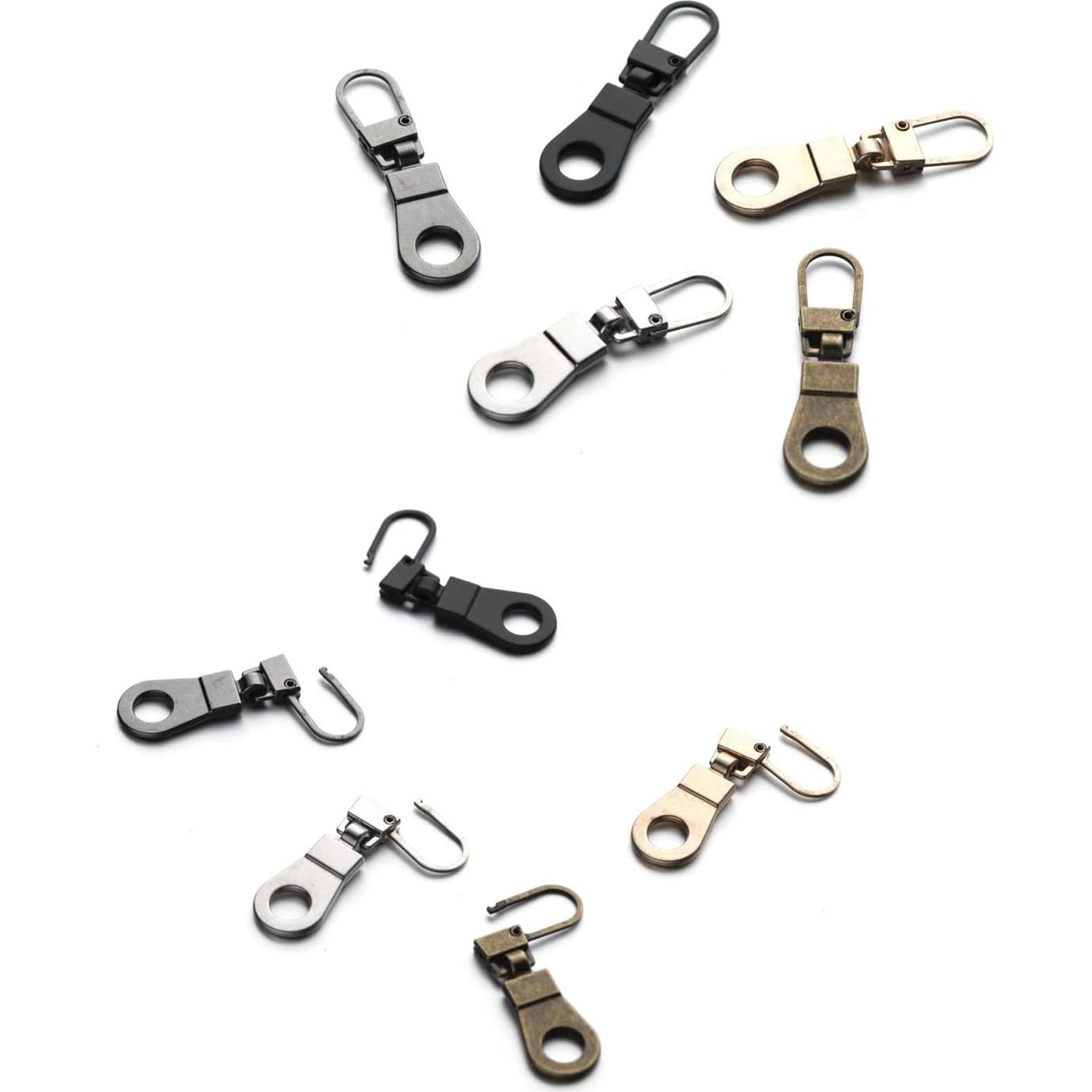 Tiradores de Cremallera Mizeer 10 Piezas Reemplazo 39mm