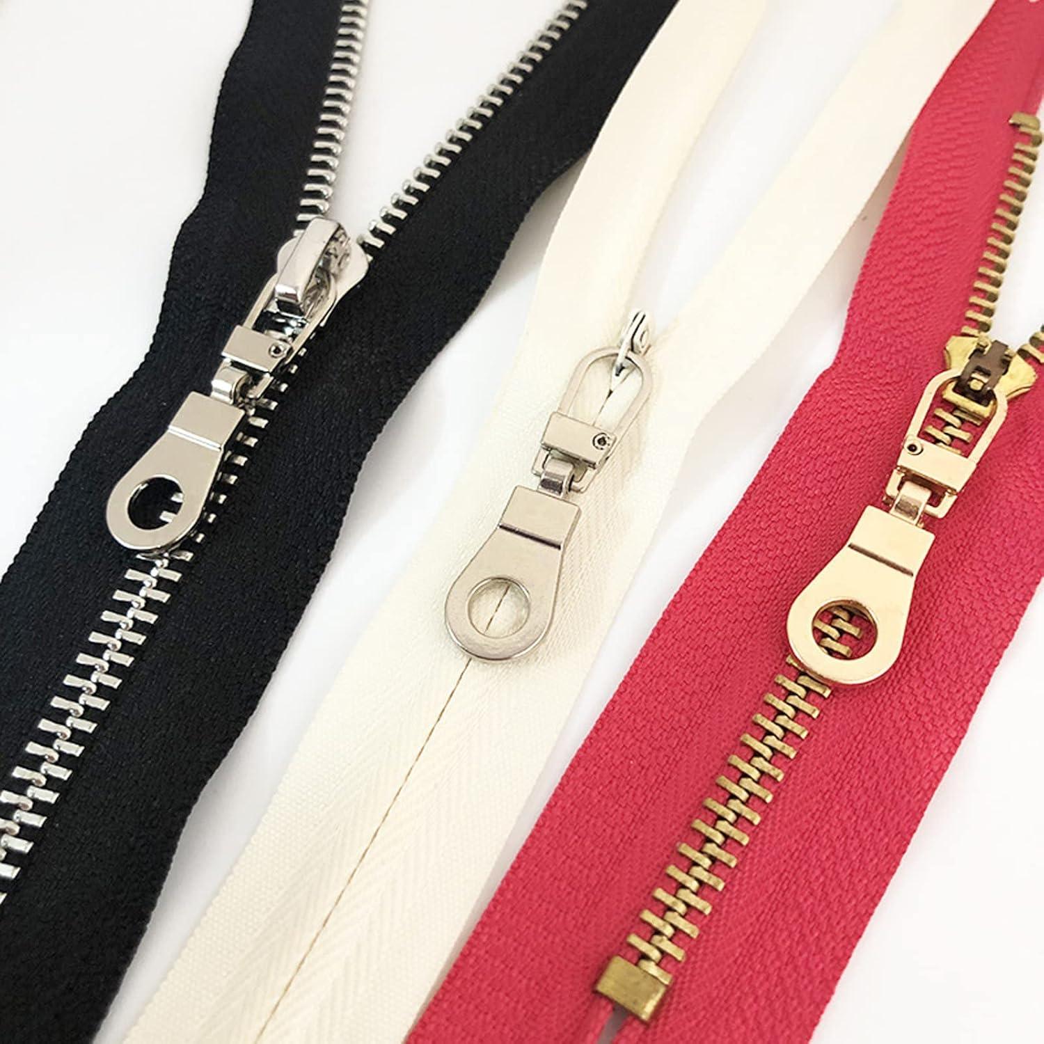 Tiradores de Cremallera Mizeer 10 Piezas Reemplazo 39mm