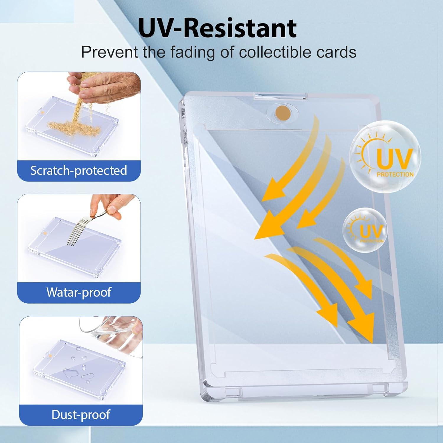 Soporte Magnético para Tarjetas SAMYUCHO 15ct 55pt Transparente