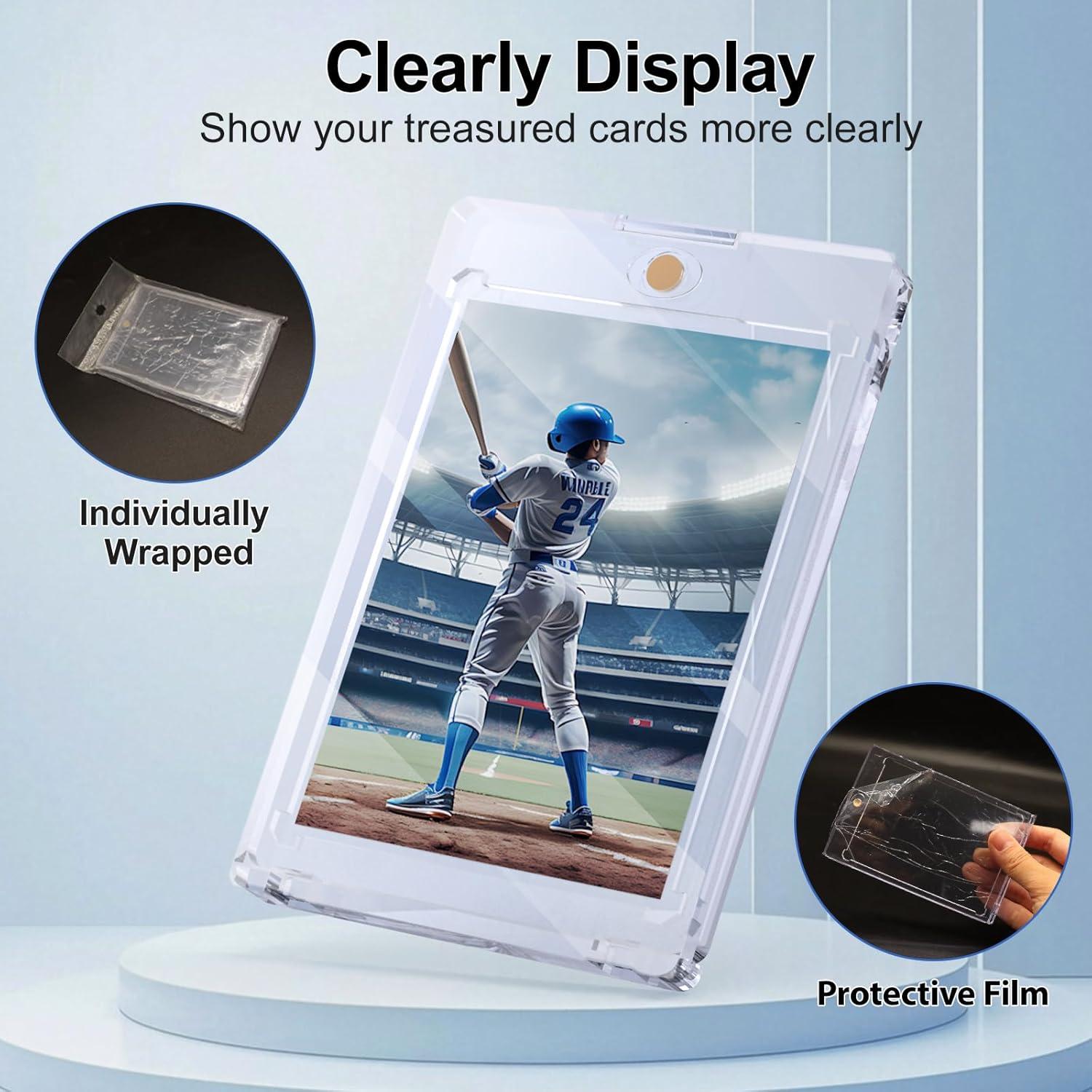 Soporte Magnético para Tarjetas SAMYUCHO 15ct 55pt Transparente