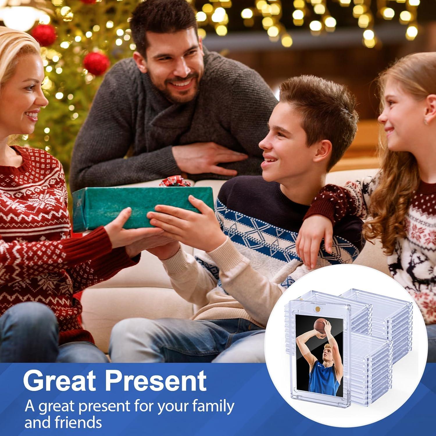 Soporte Magnético para Tarjetas SAMYUCHO 15ct 55pt Transparente