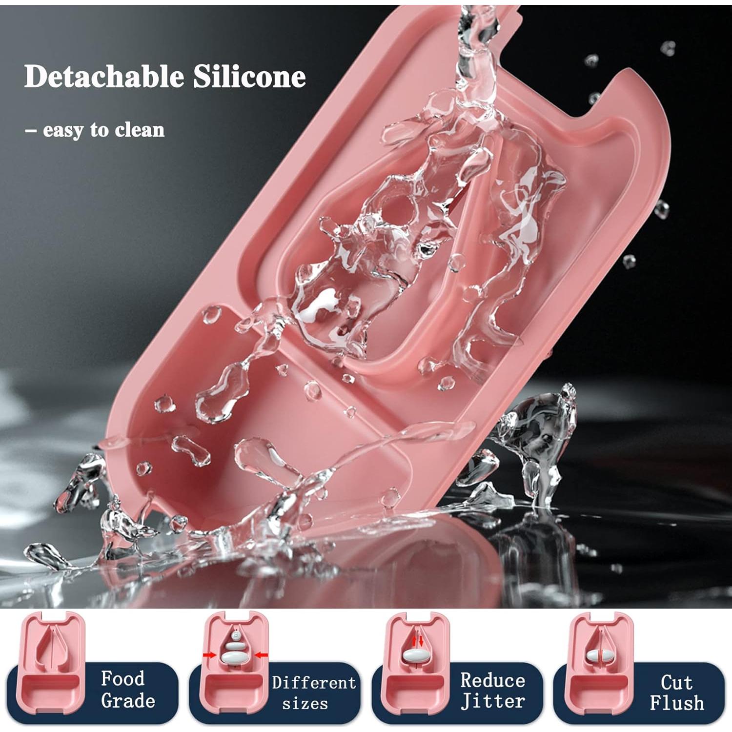 Cortador de Pastillas MAIAHU Azul, Cuchilla Inoxidable, Viaje