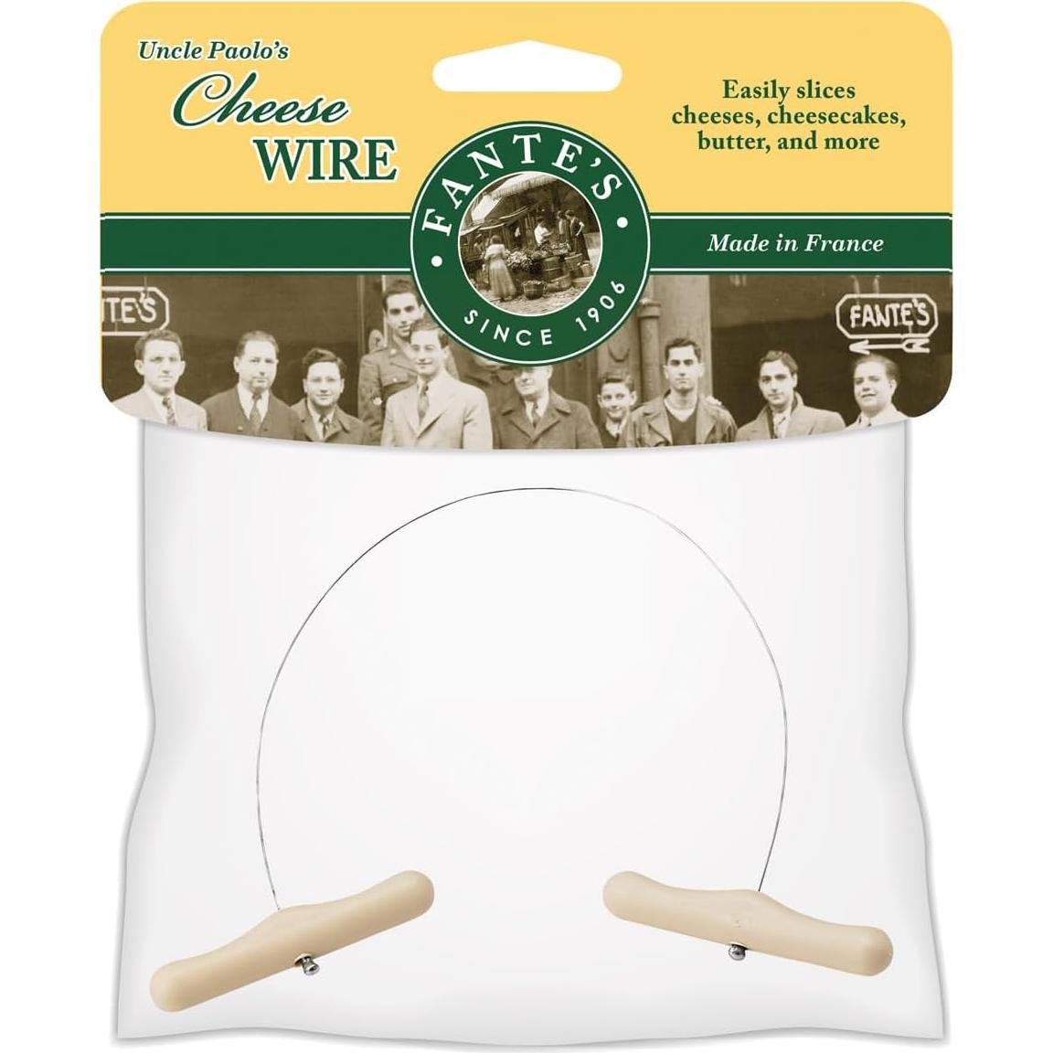 Cortador de Queso Fante's con Alambre 30.48 cm Acero Inoxidable