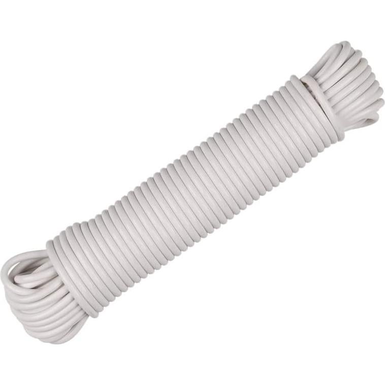 Cuerda de Ropa Plástica West Coast Paracord 4mm 15.24m Blanca
