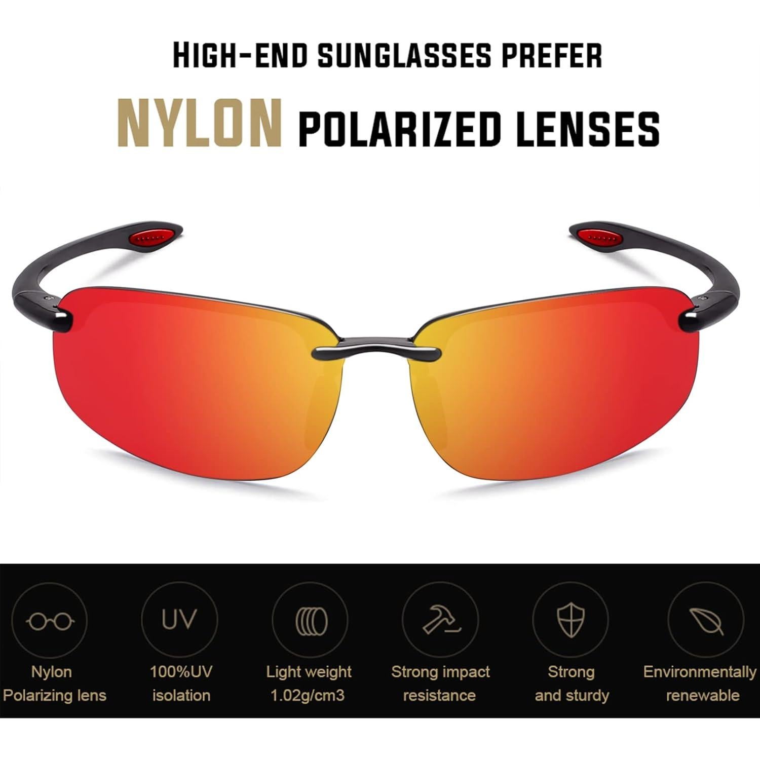 Gafas de sol JULI Sports MJ8001 Polarizadas para Correr