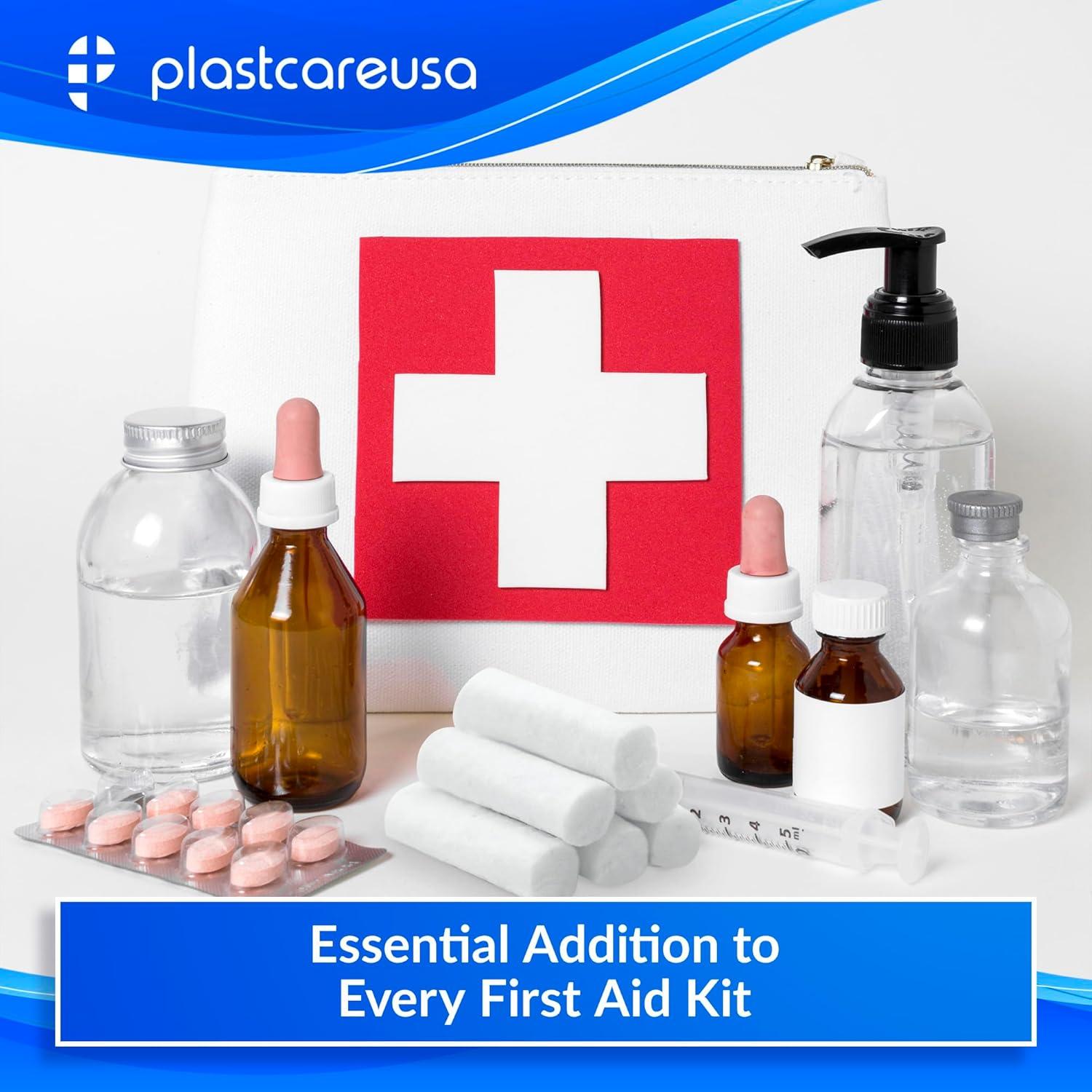 50 Tapones de Algodón para Sangrado Nasal PlastCare USA