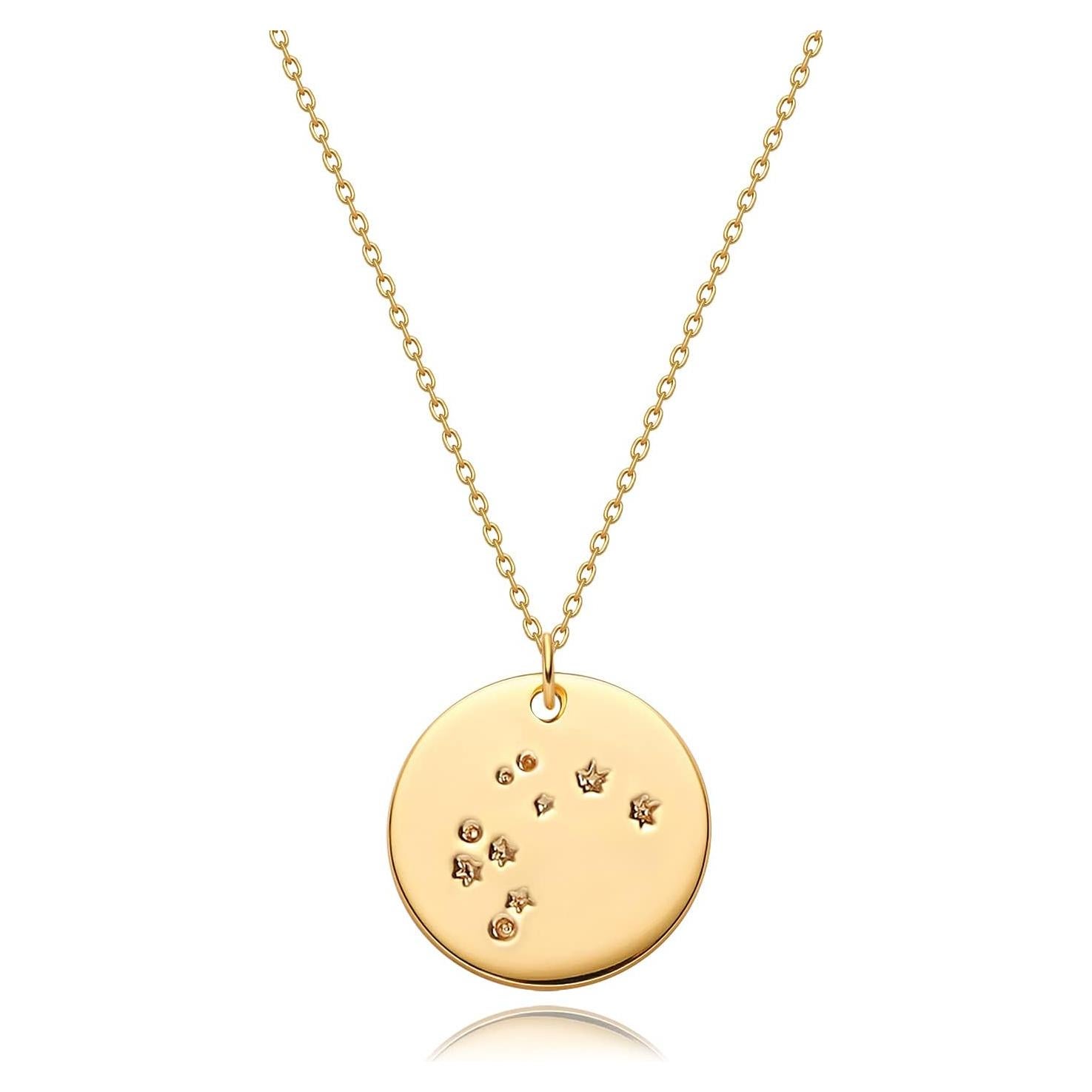 Collar de Oro 18K MEVECCO Acuario 48.3-53.3 cm Joyería