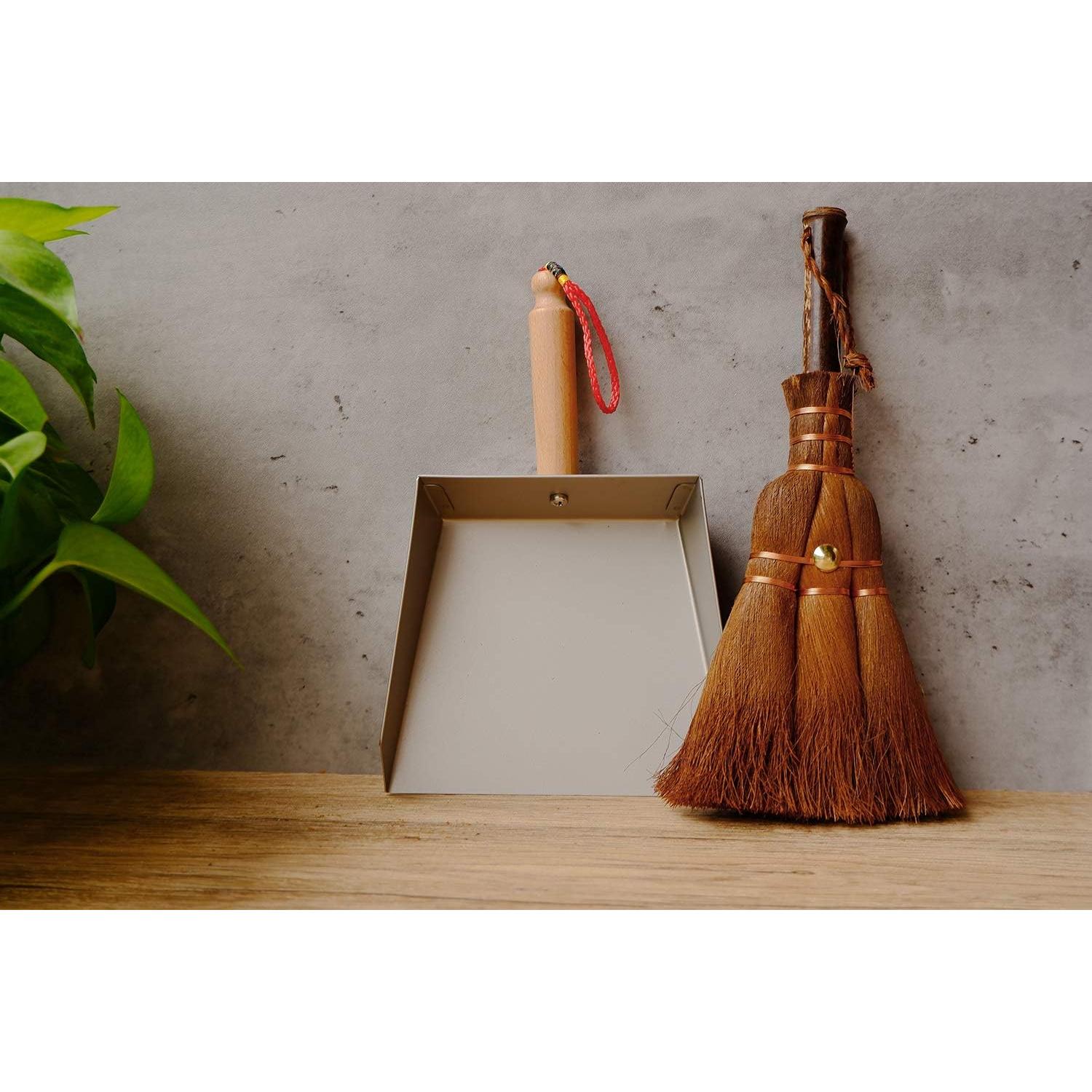 Juego Mini Recogedor y Cepillo Huibot Oakart Acero Inoxidable