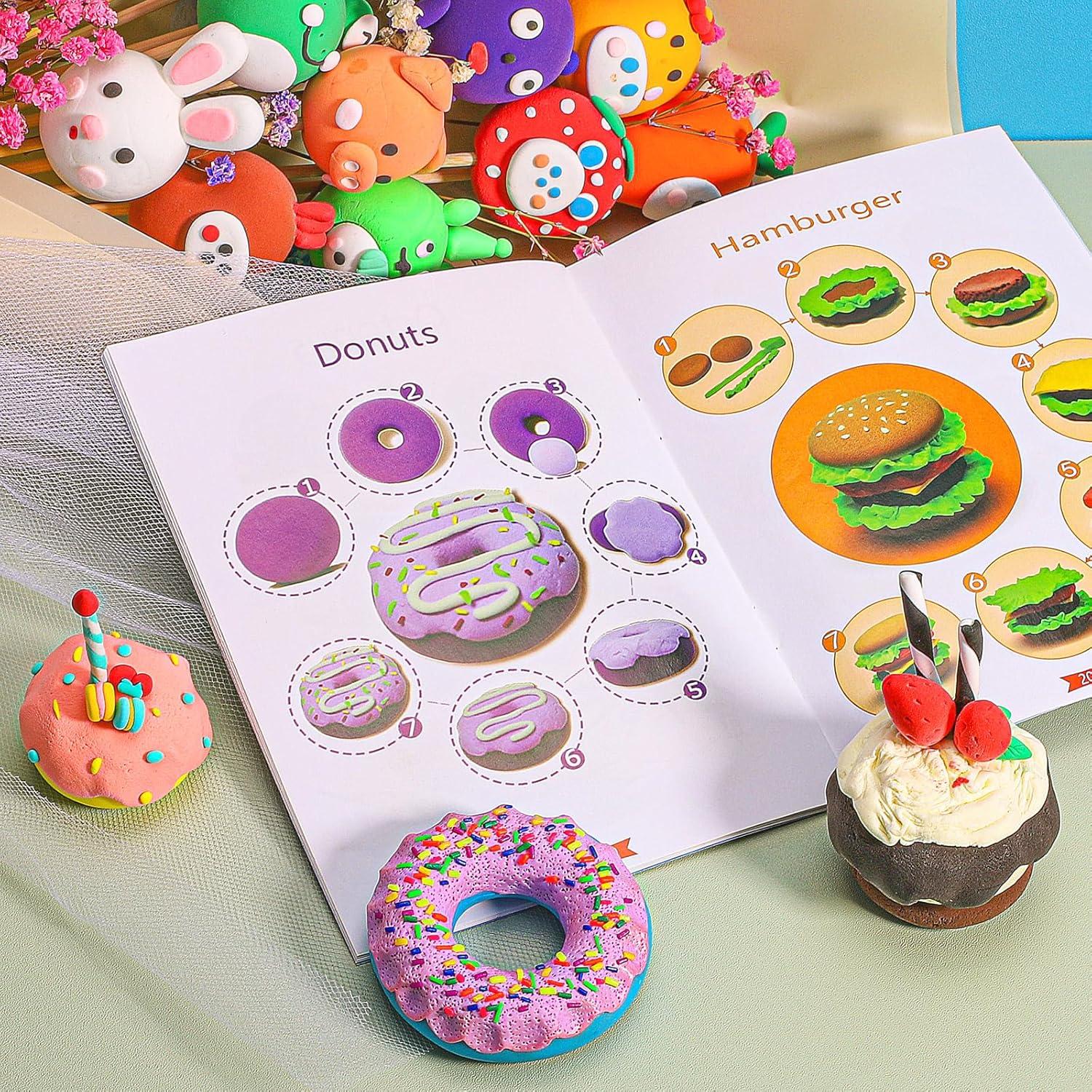 Kit de Arcilla Secada al Aire Ifergoo 102 Colores 1.31kg