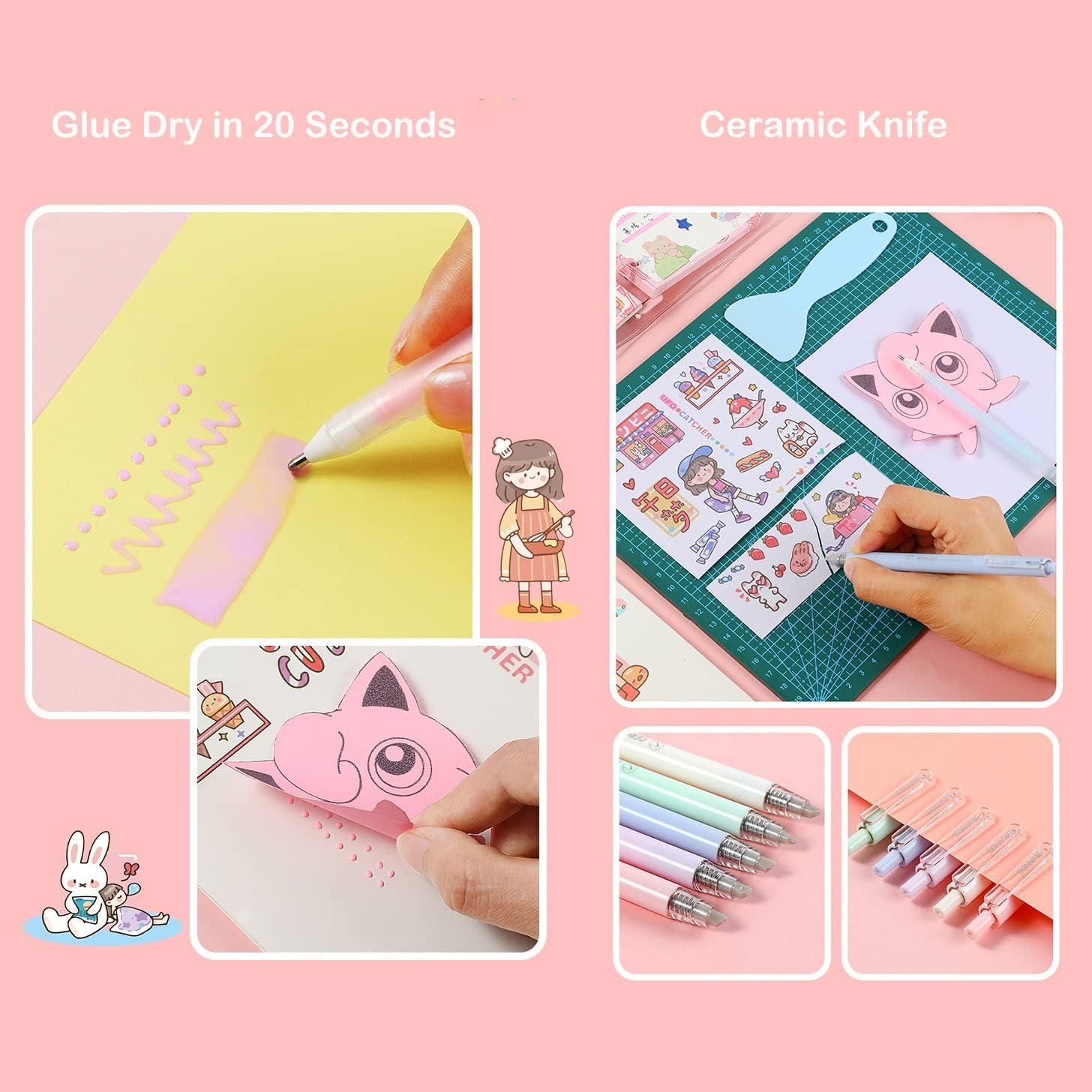 Set de Herramientas de Scrapbooking Doraking con Bolígrafos y Pinzas