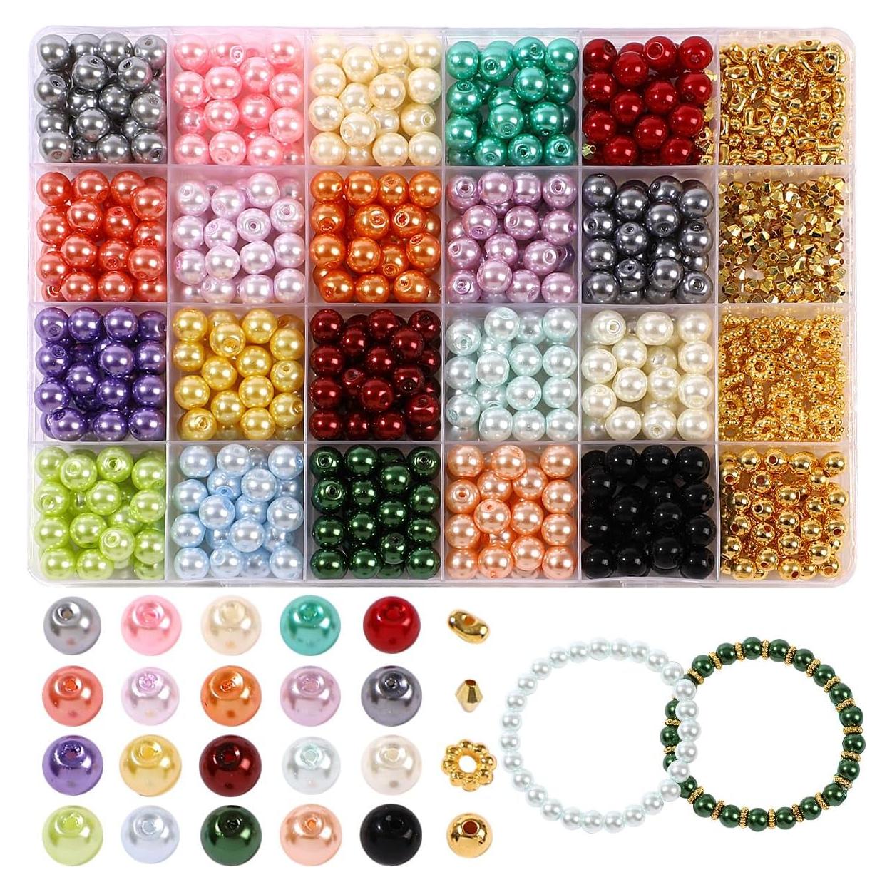 Kit de Fabricación de Pulseras RACIOCK - 750 Perlas 8mm