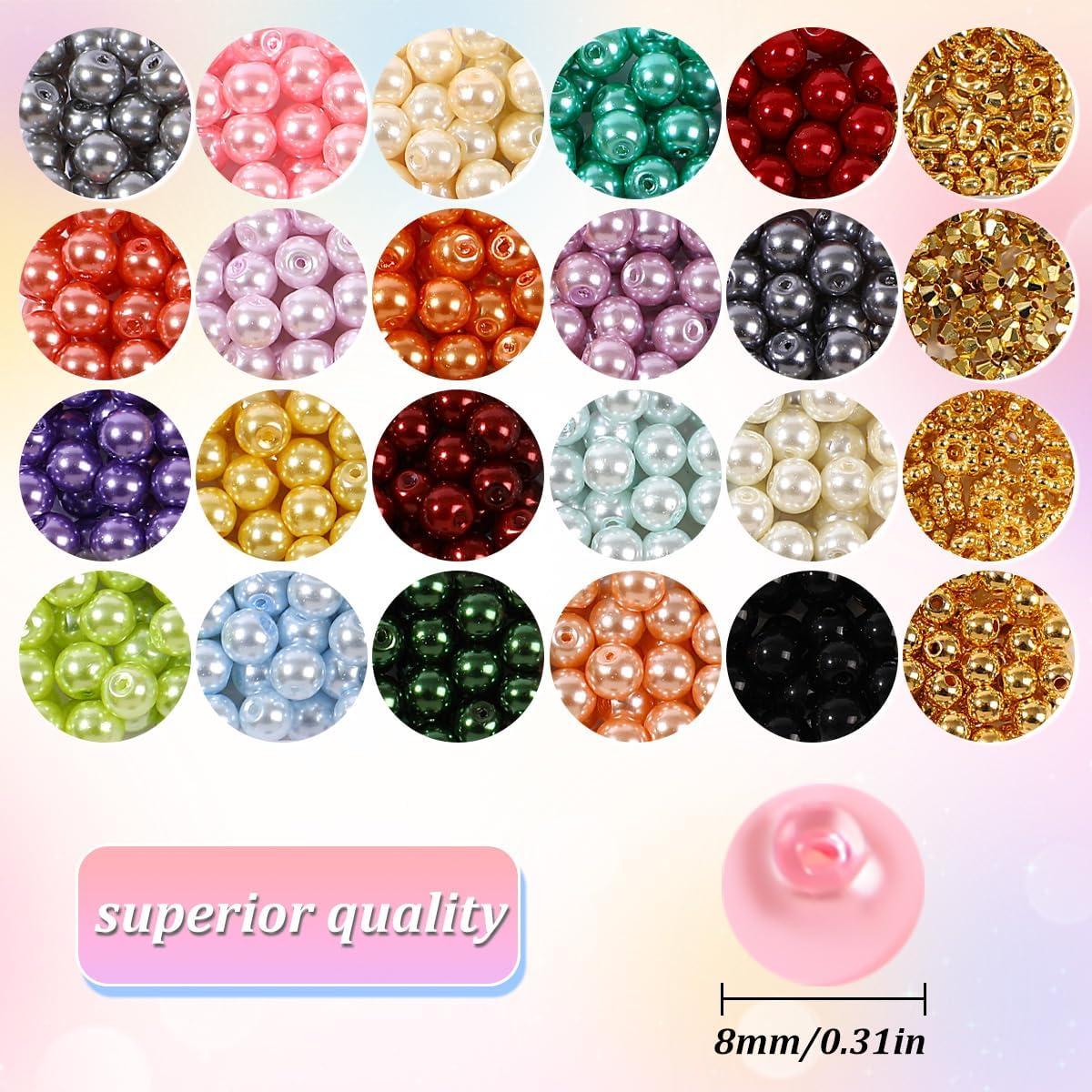 Kit de Fabricación de Pulseras RACIOCK - 750 Perlas 8mm